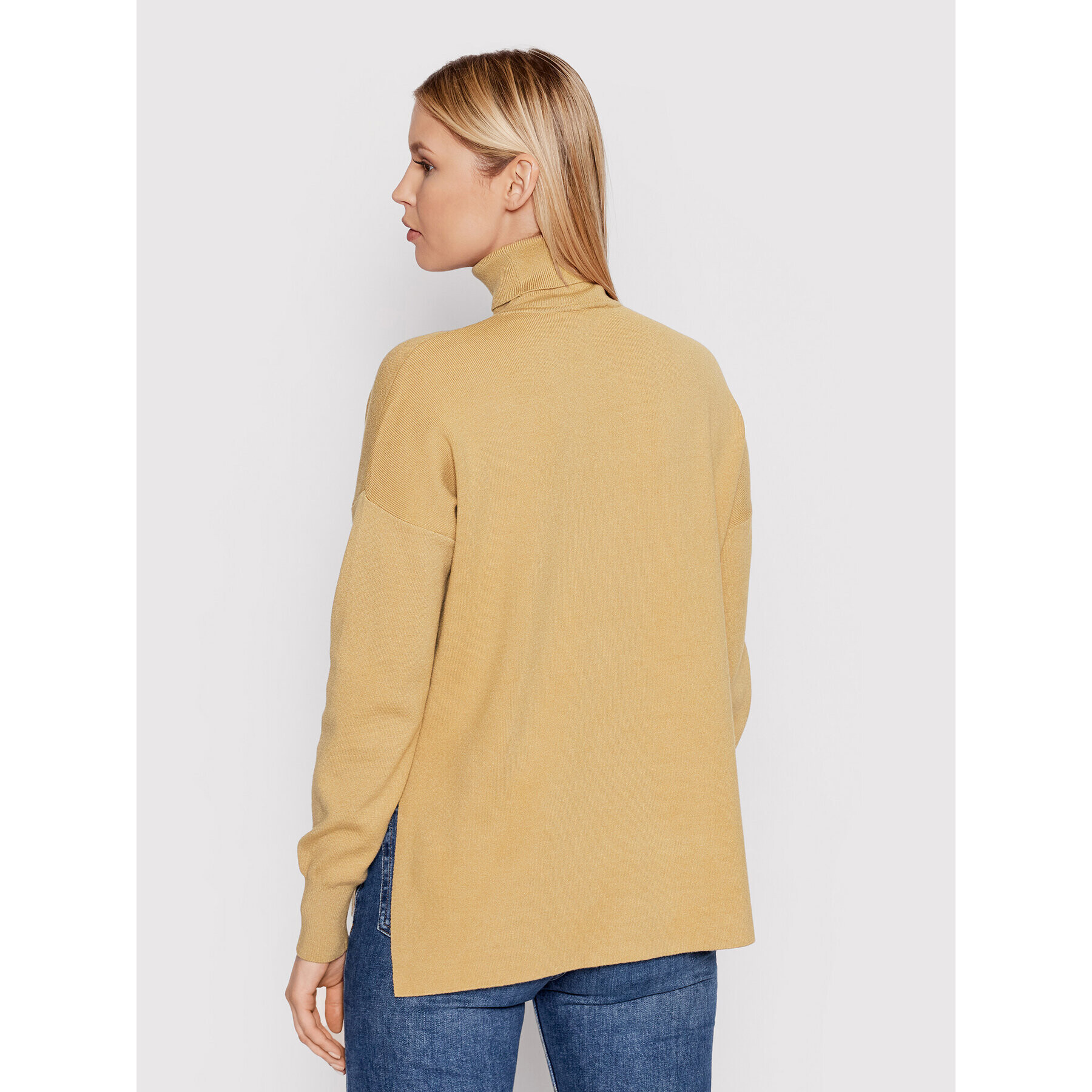 Vero Moda Поло Salma 10257352 Бежов Relaxed Fit - Pepit.bg