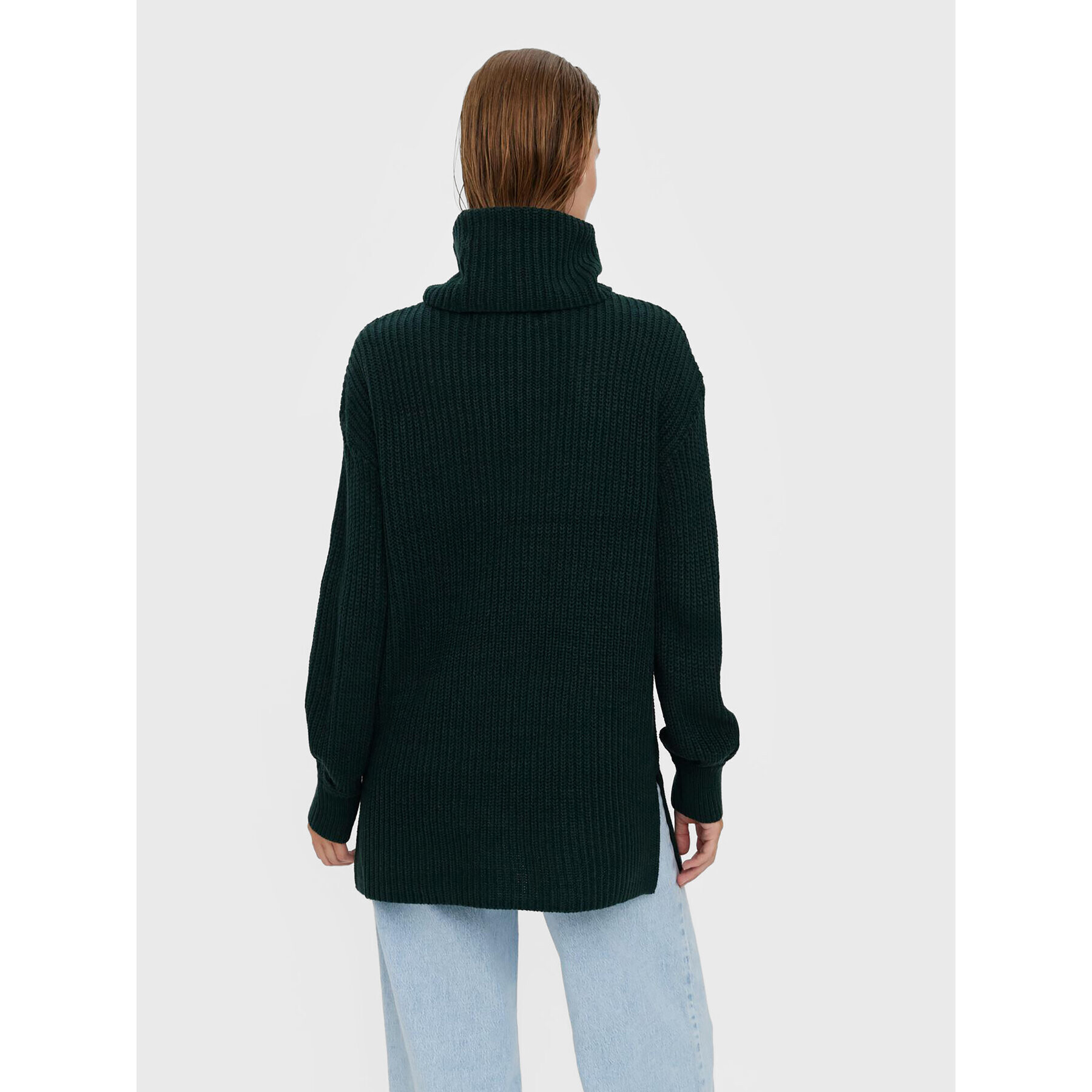 Vero Moda Поло Sayla 10268496 Зелен Relaxed Fit - Pepit.bg