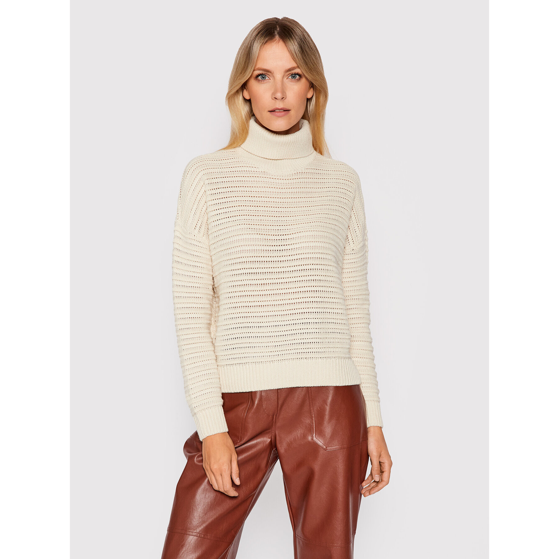 Vero Moda Поло Stila 10251199 Бежов Regular Fit - Pepit.bg