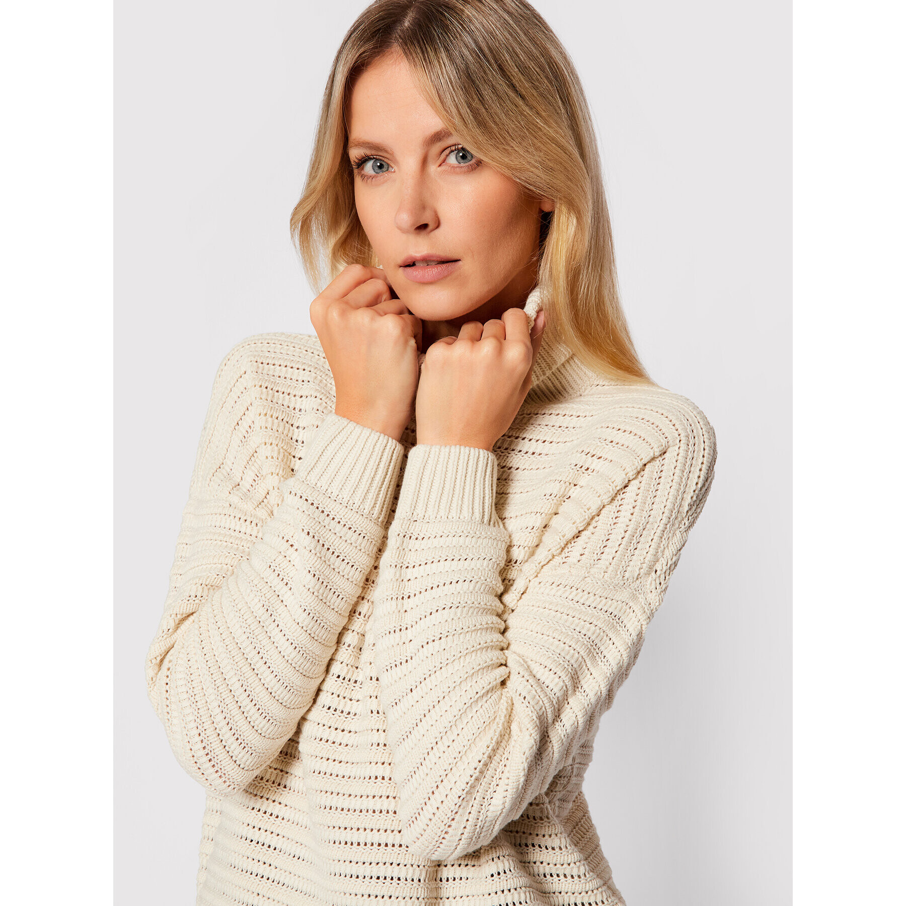 Vero Moda Поло Stila 10251199 Бежов Regular Fit - Pepit.bg