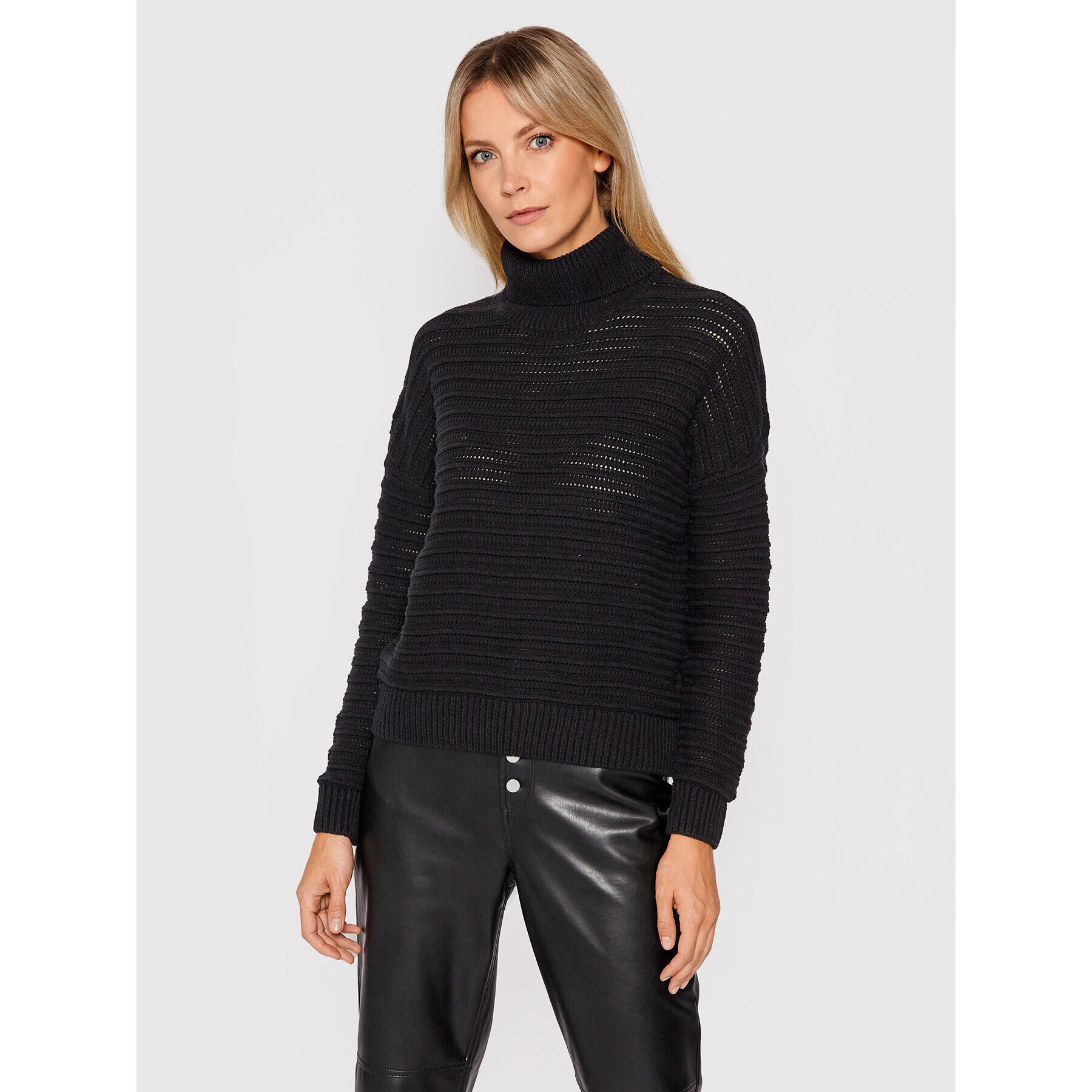 Vero Moda Поло Stila 10251199 Черен Regular Fit - Pepit.bg