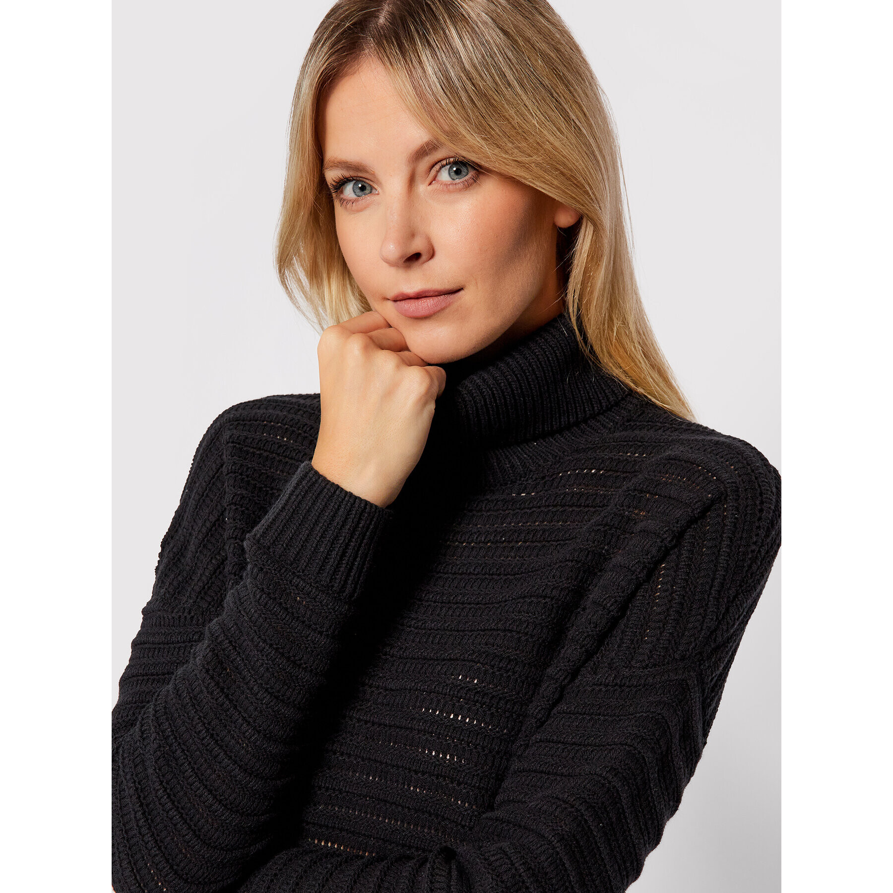 Vero Moda Поло Stila 10251199 Черен Regular Fit - Pepit.bg