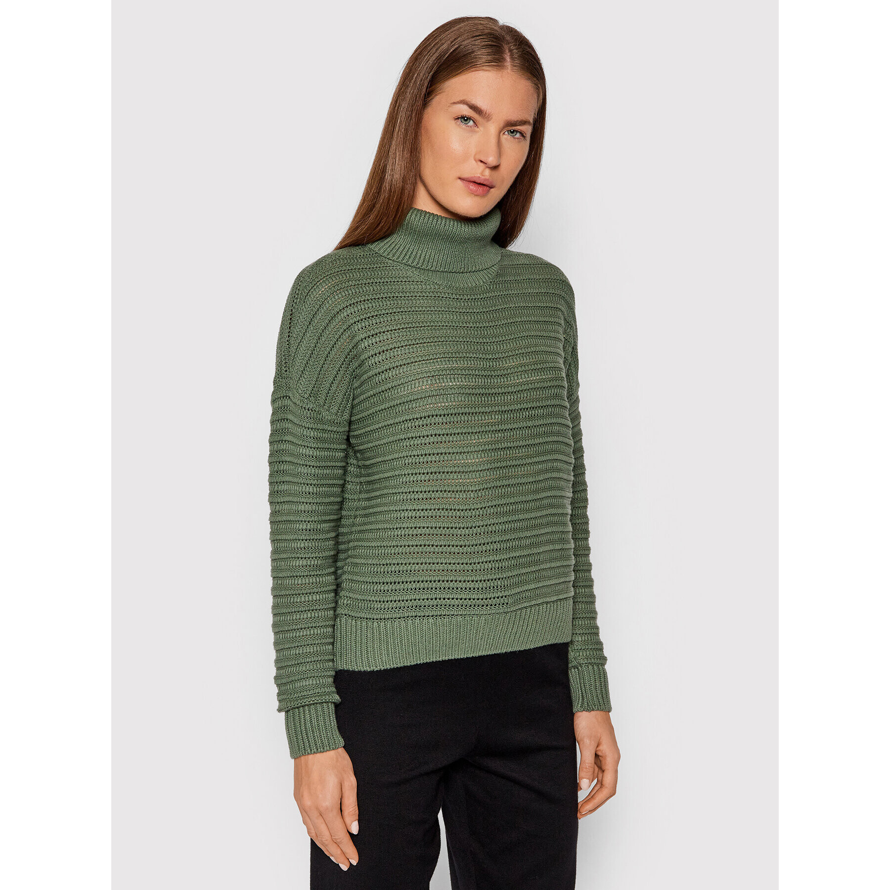 Vero Moda Поло Stila 10251199 Зелен Relaxed Fit - Pepit.bg