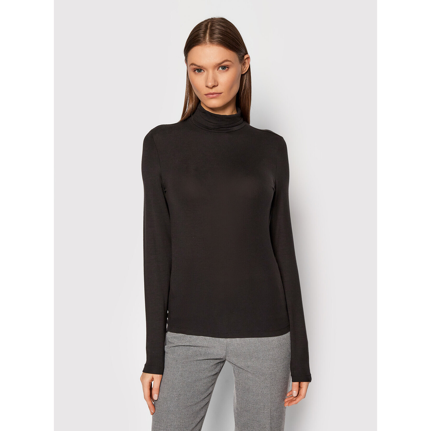 Vero Moda Поло Susanna 10257812 Черен Slim Fit - Pepit.bg