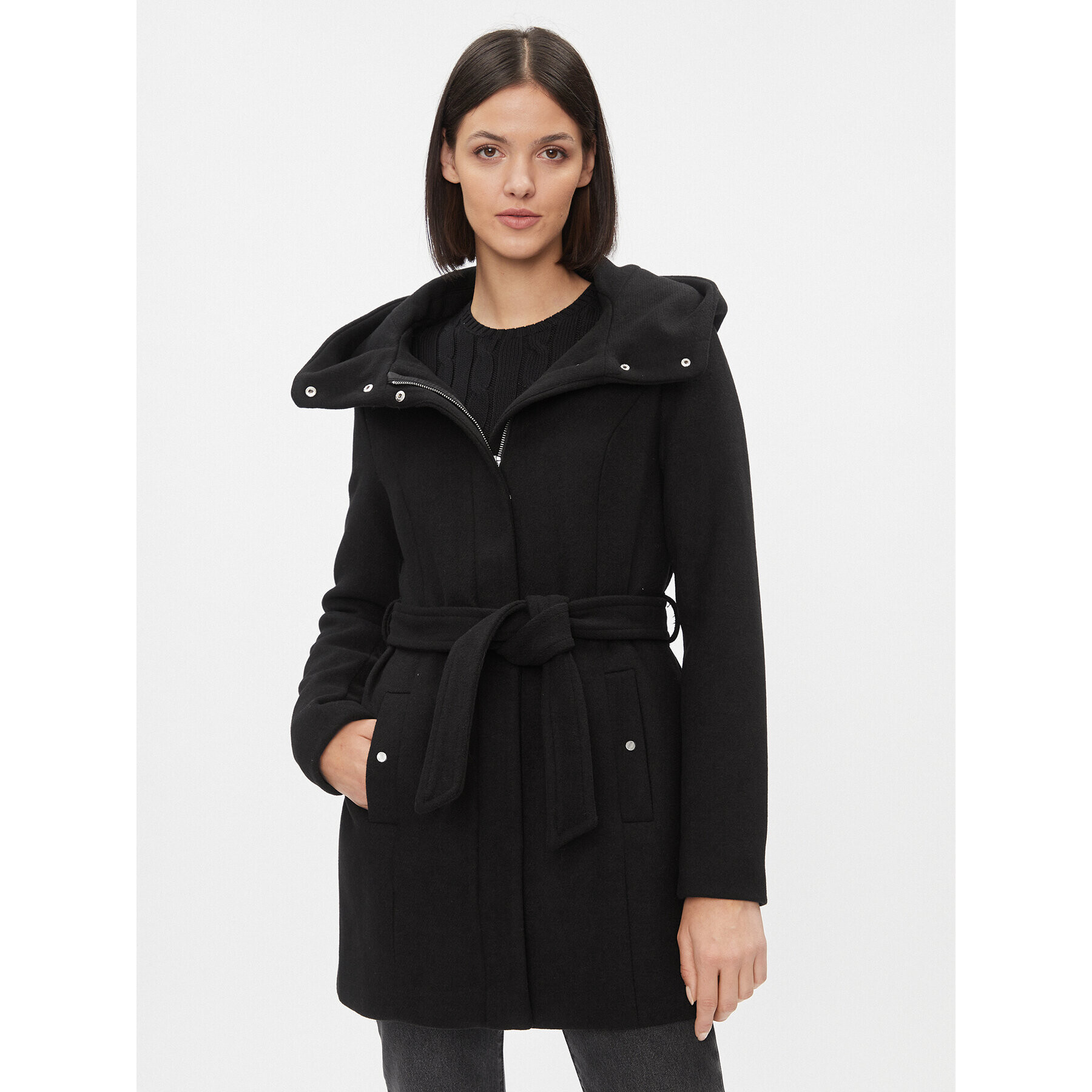 Vero Moda Преходно яке 10289864 Черен Regular Fit - Pepit.bg