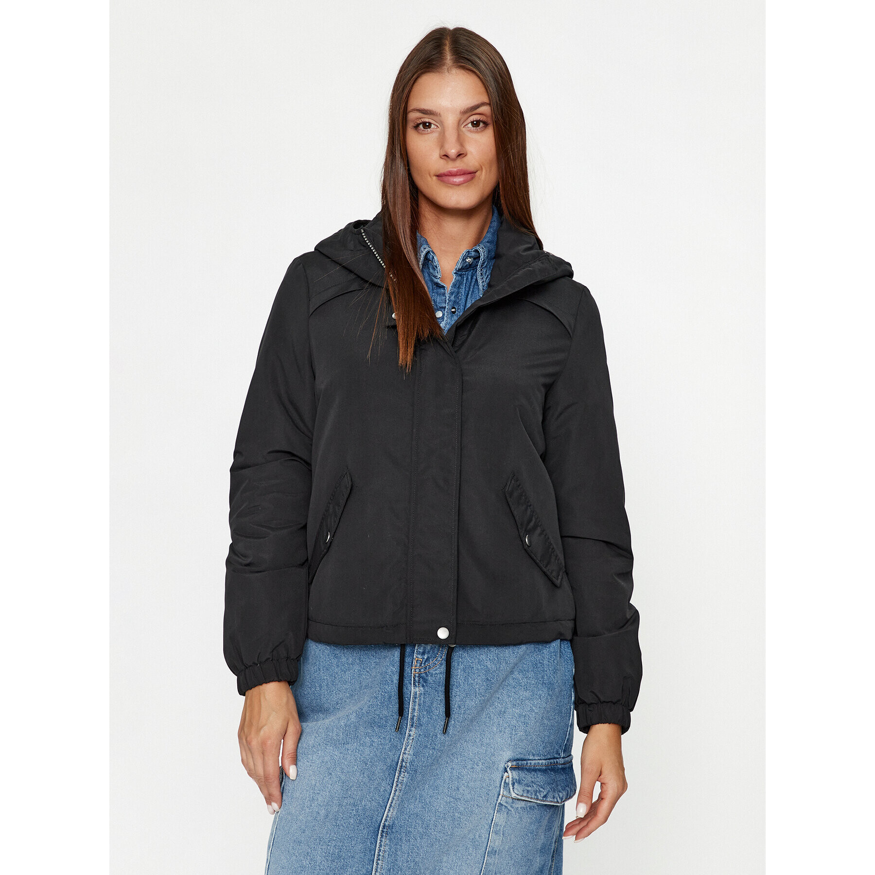 Vero Moda Преходно яке Zoa 10290723 Черен Regular Fit - Pepit.bg