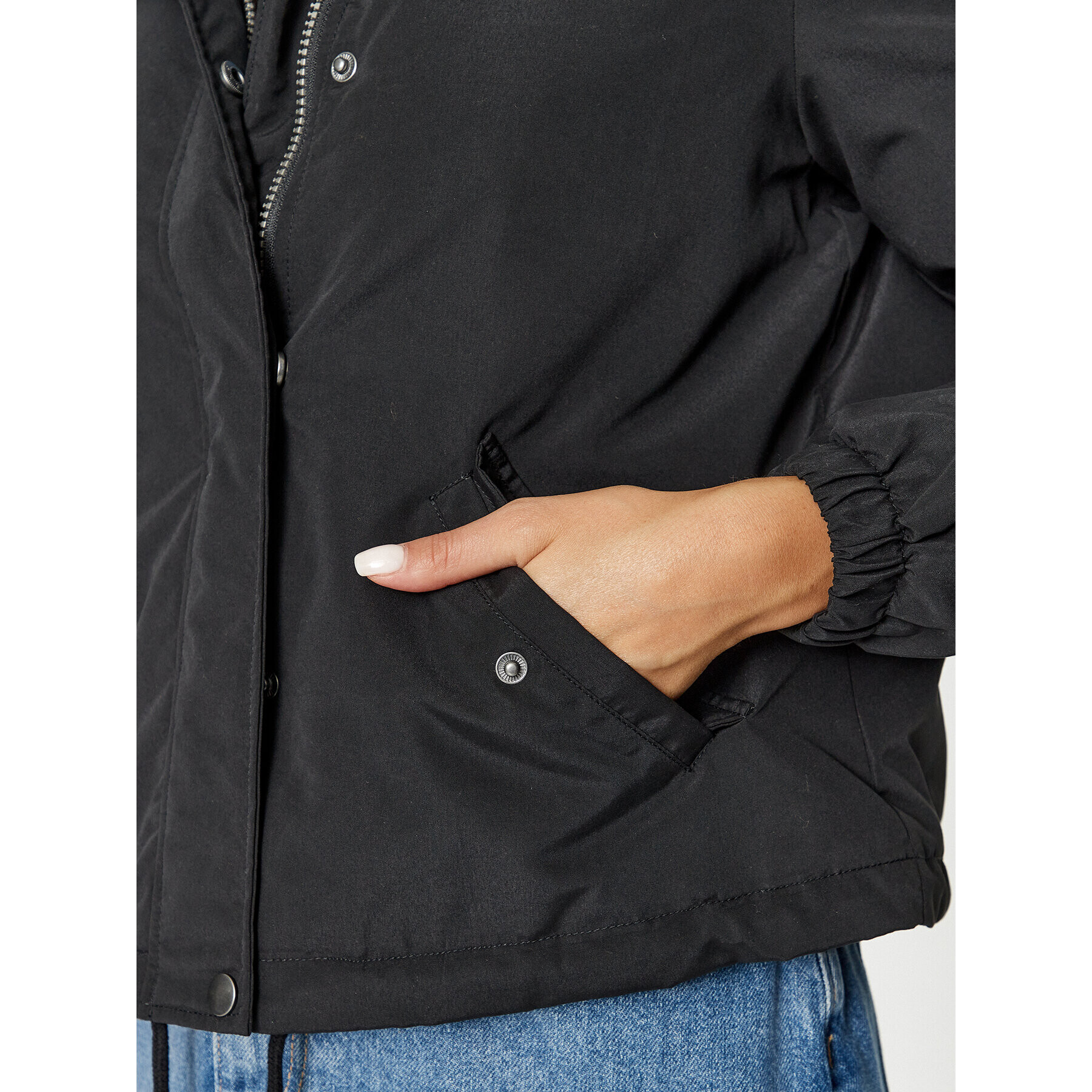 Vero Moda Преходно яке Zoa 10290723 Черен Regular Fit - Pepit.bg