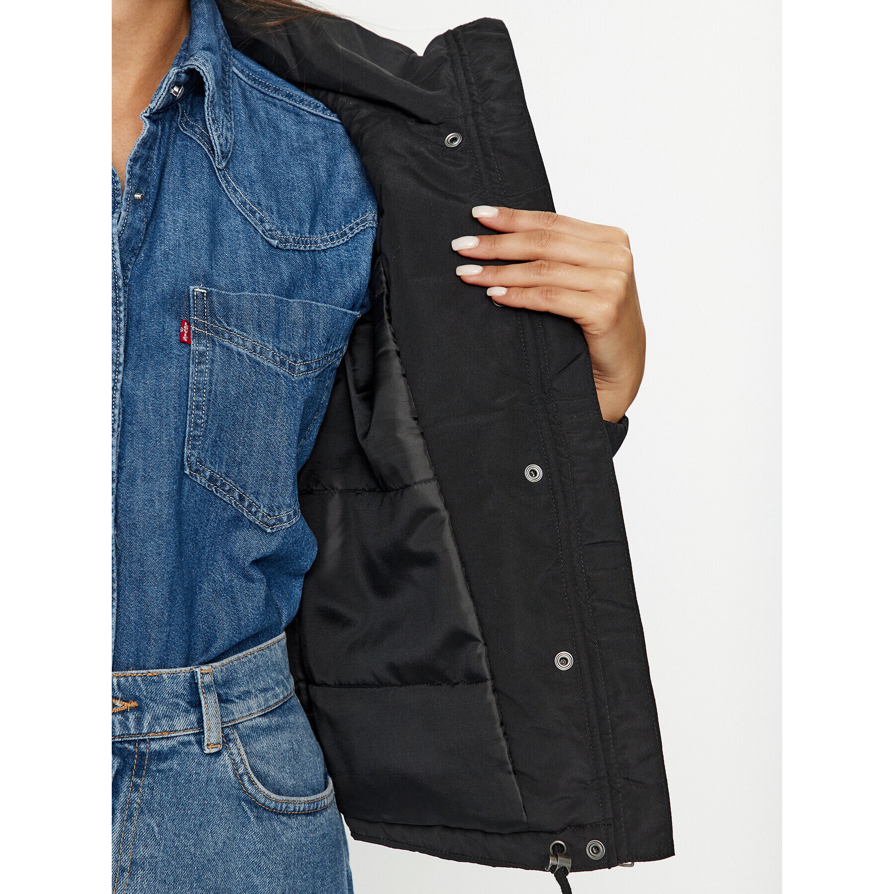 Vero Moda Преходно яке Zoa 10290723 Черен Regular Fit - Pepit.bg