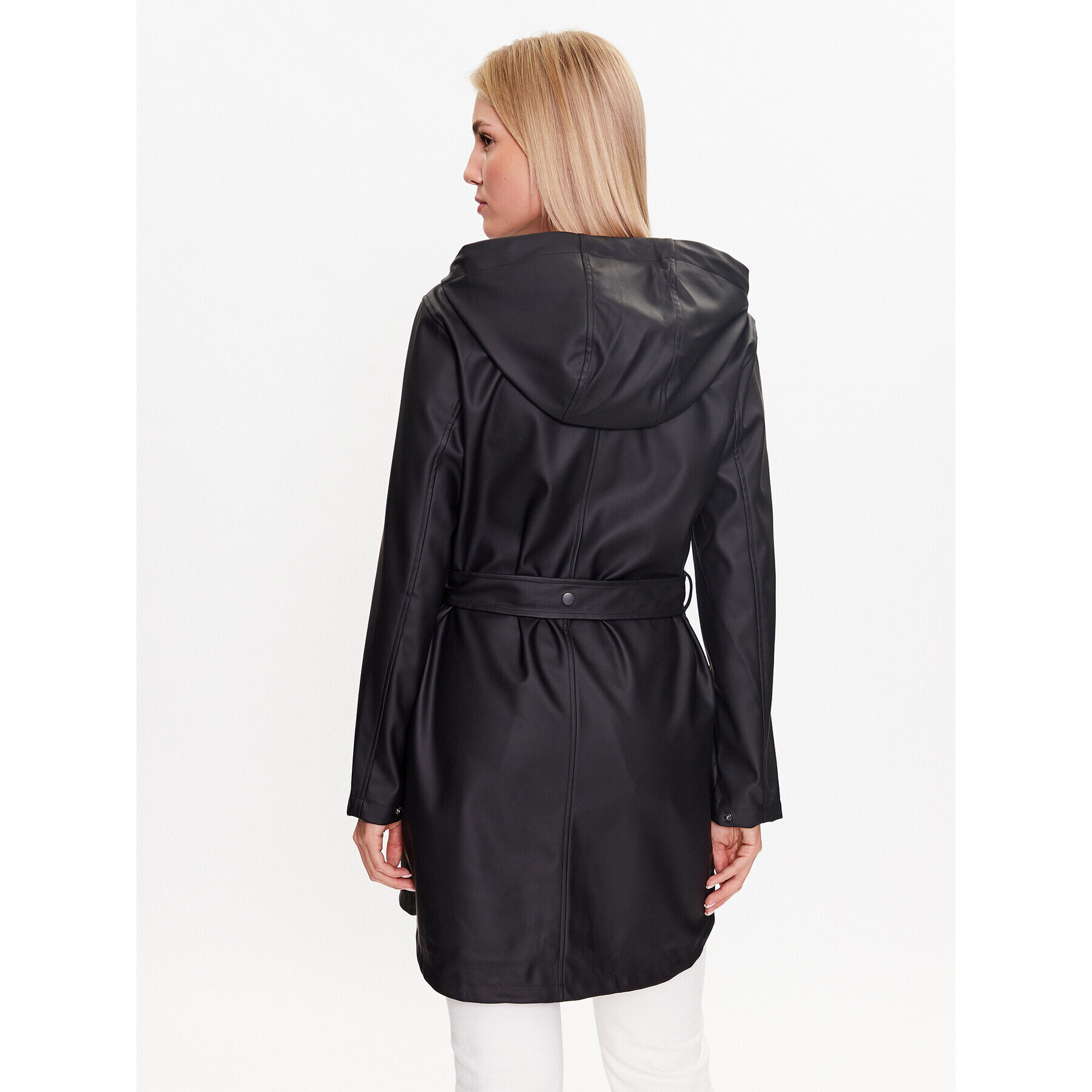 Vero Moda Яке от имитация на кожа Maloumie 10277771 Черен Regular Fit - Pepit.bg