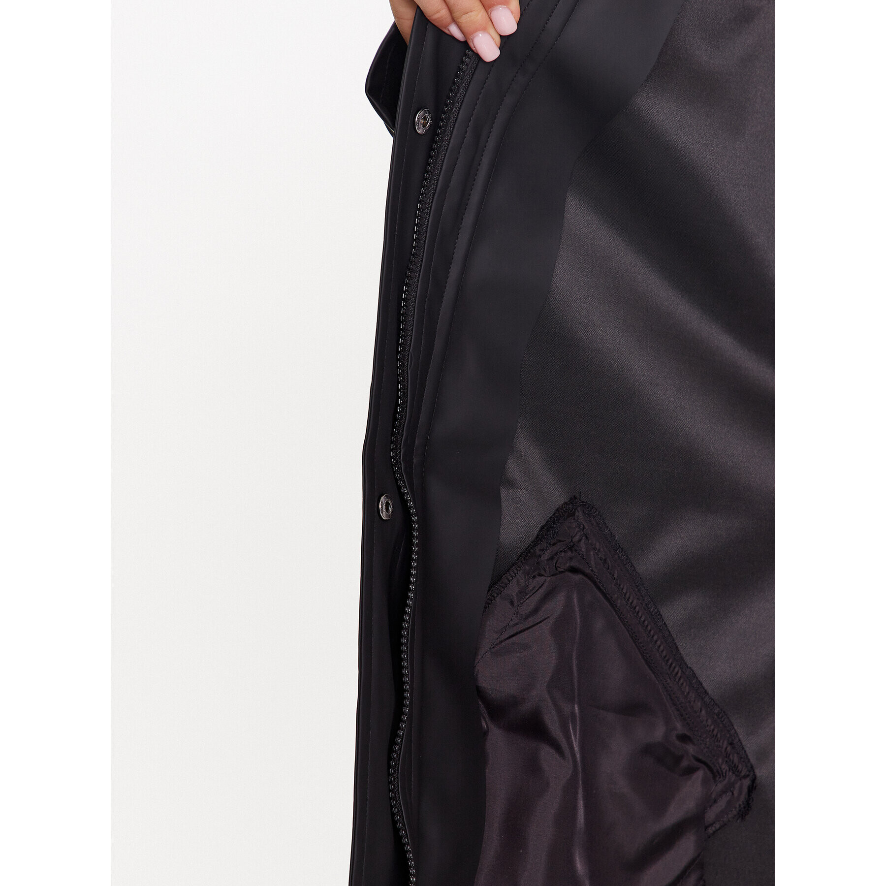 Vero Moda Яке от имитация на кожа Maloumie 10277771 Черен Regular Fit - Pepit.bg