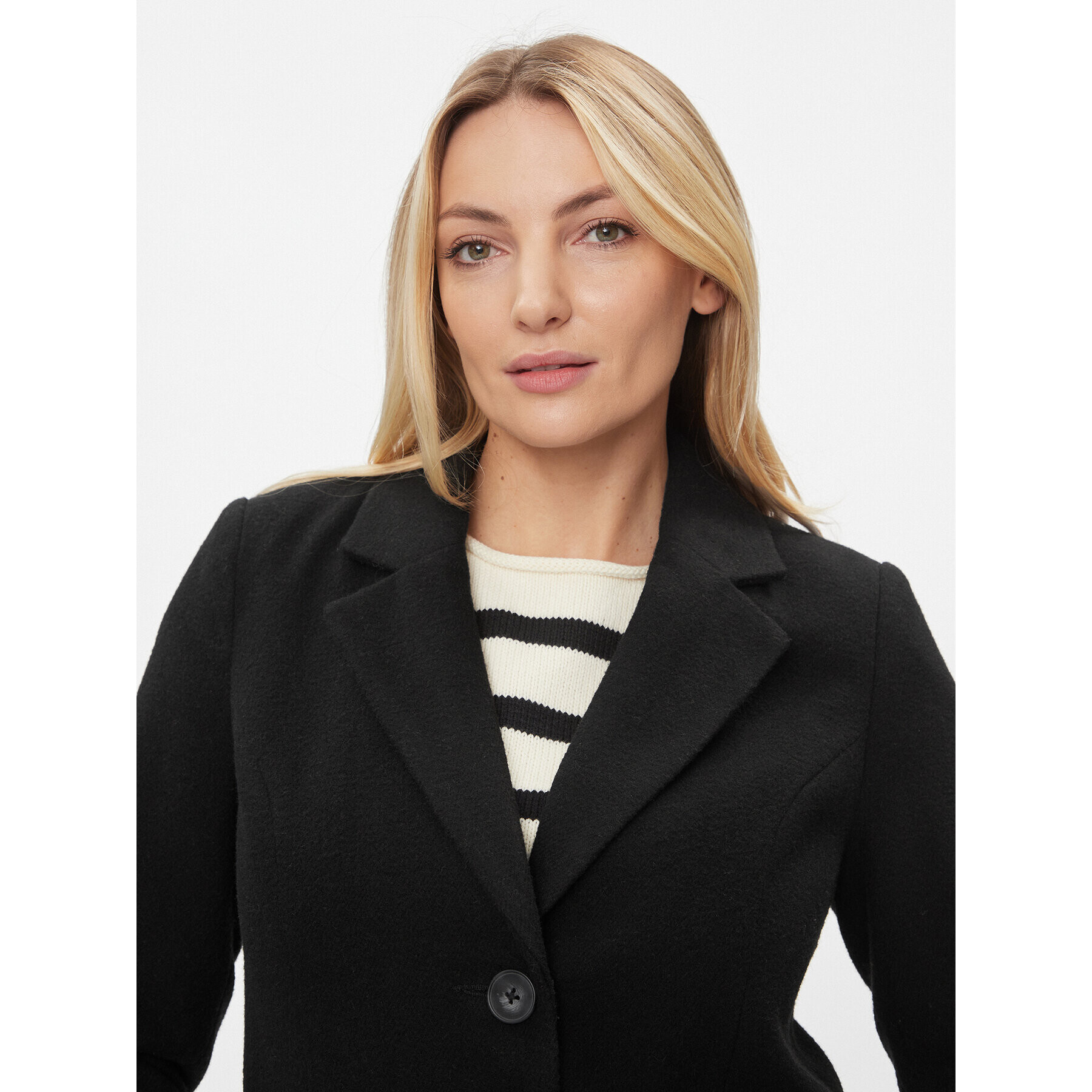 Vero Moda Преходно палто 10288831 Черен Regular Fit - Pepit.bg