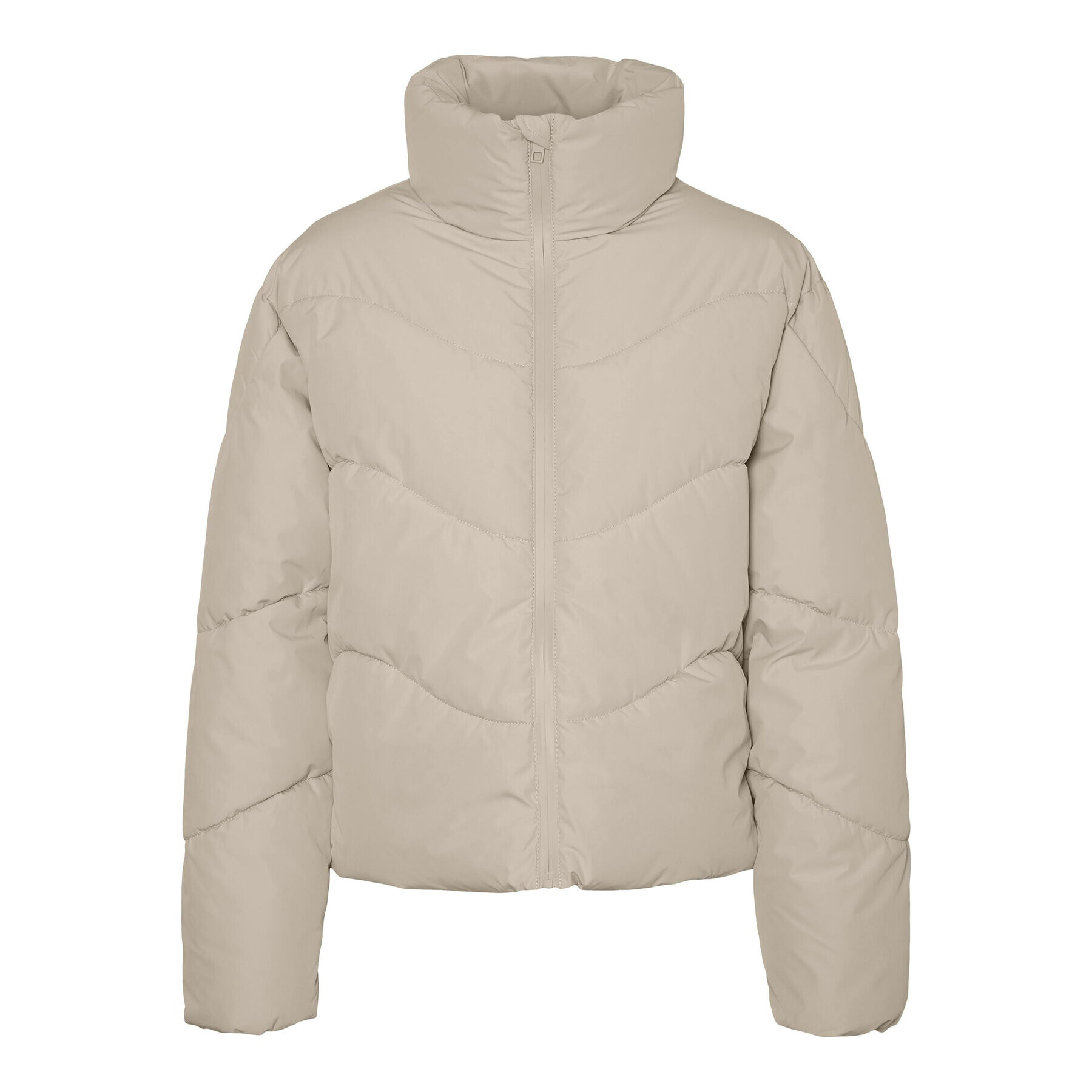 Vero Moda Пухено яке 10290471 Екрю Regular Fit - Pepit.bg