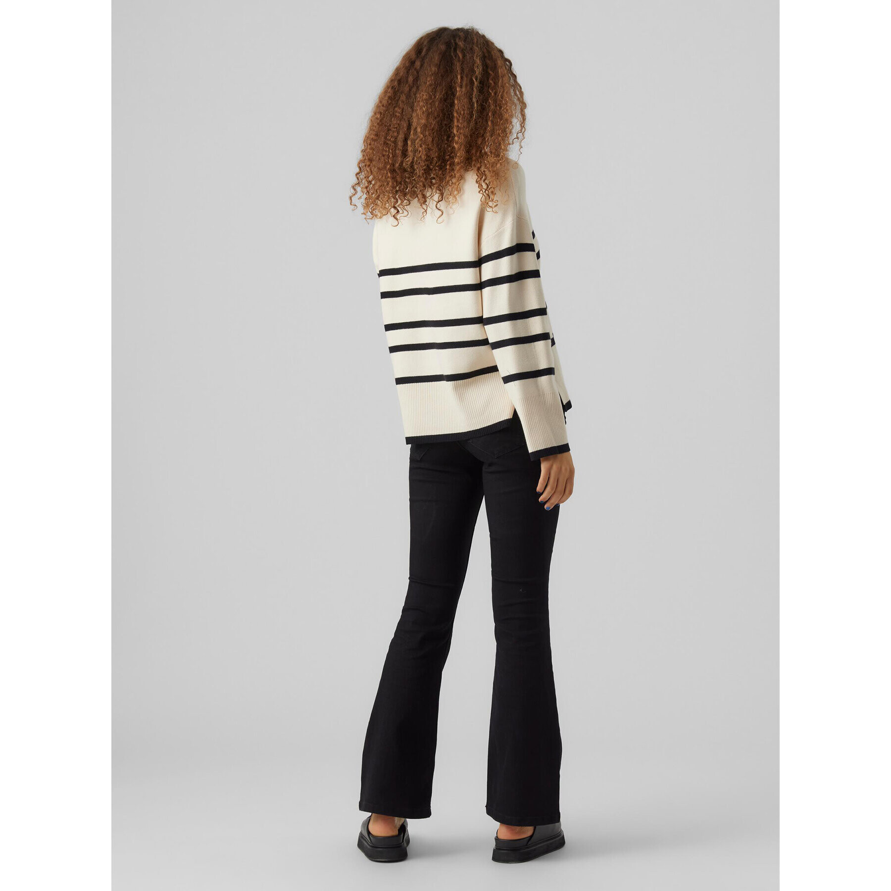 Vero Moda Пуловер 10278319 Бежов Regular Fit - Pepit.bg