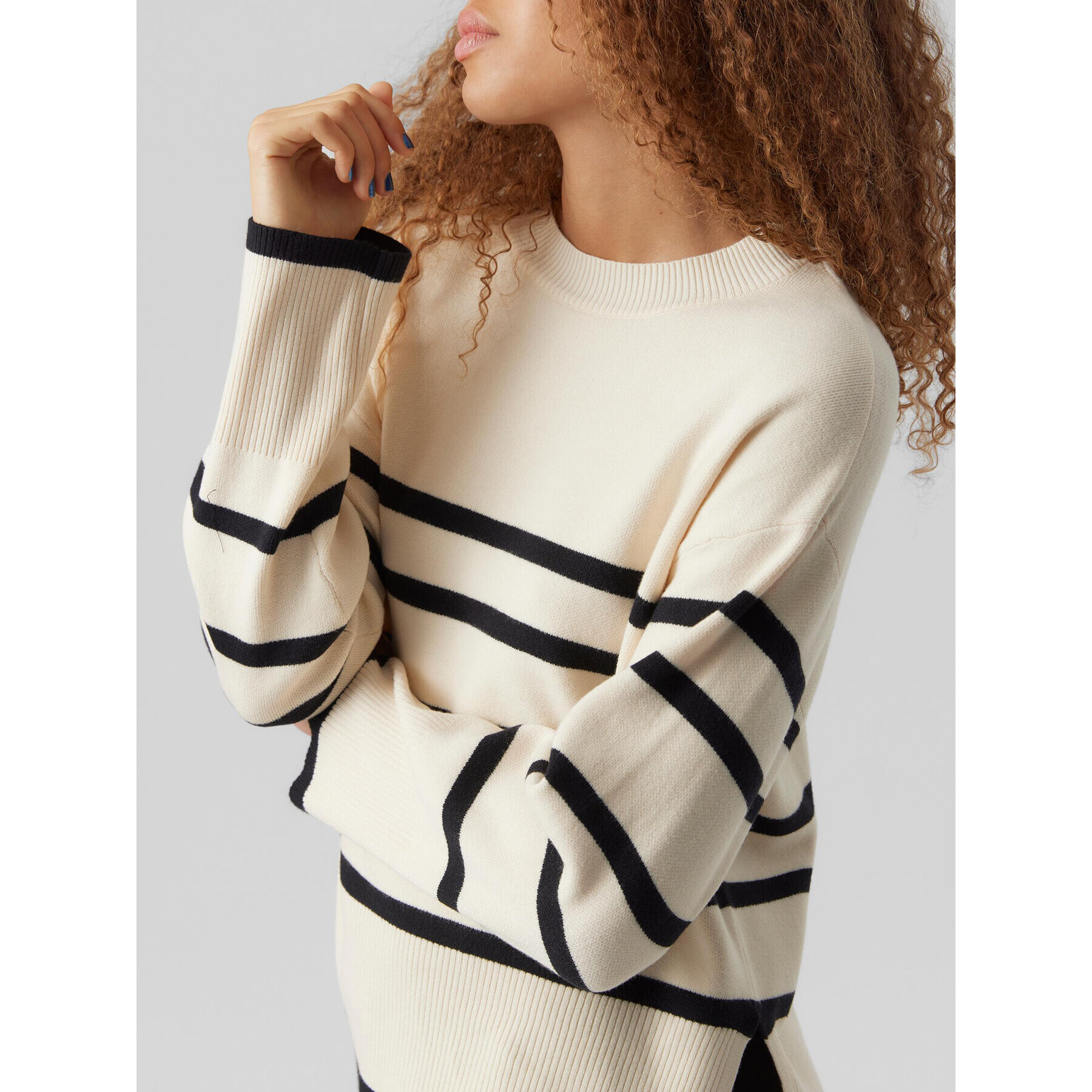 Vero Moda Пуловер 10278319 Бежов Regular Fit - Pepit.bg