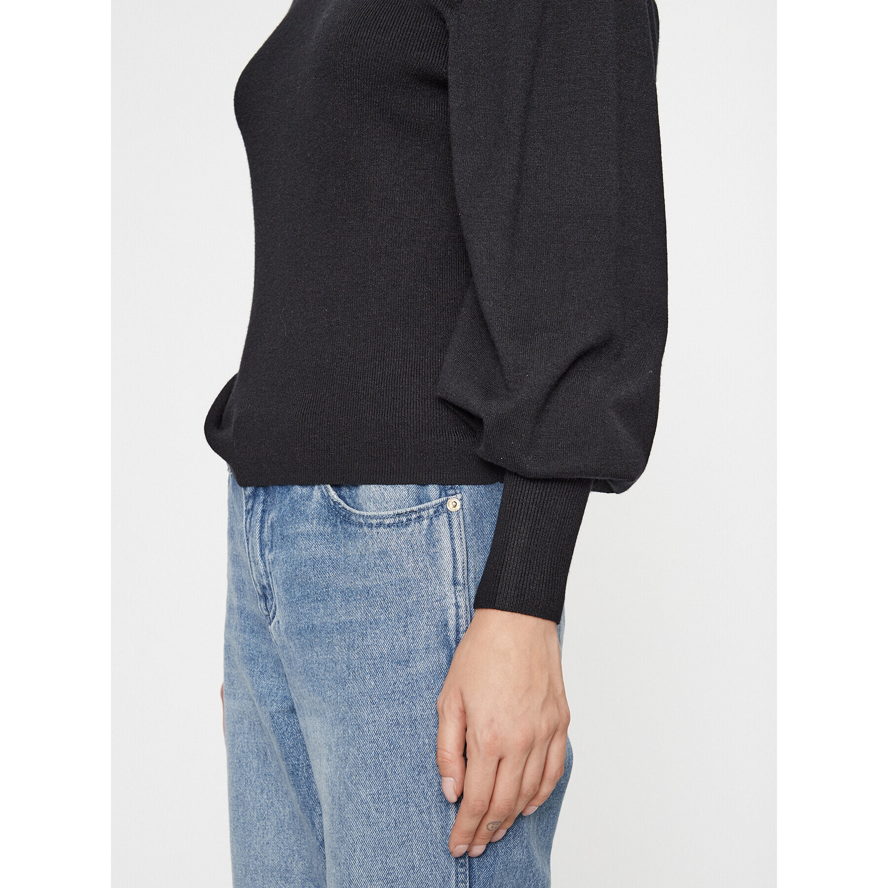Vero Moda Пуловер 10290671 Черен Regular Fit - Pepit.bg