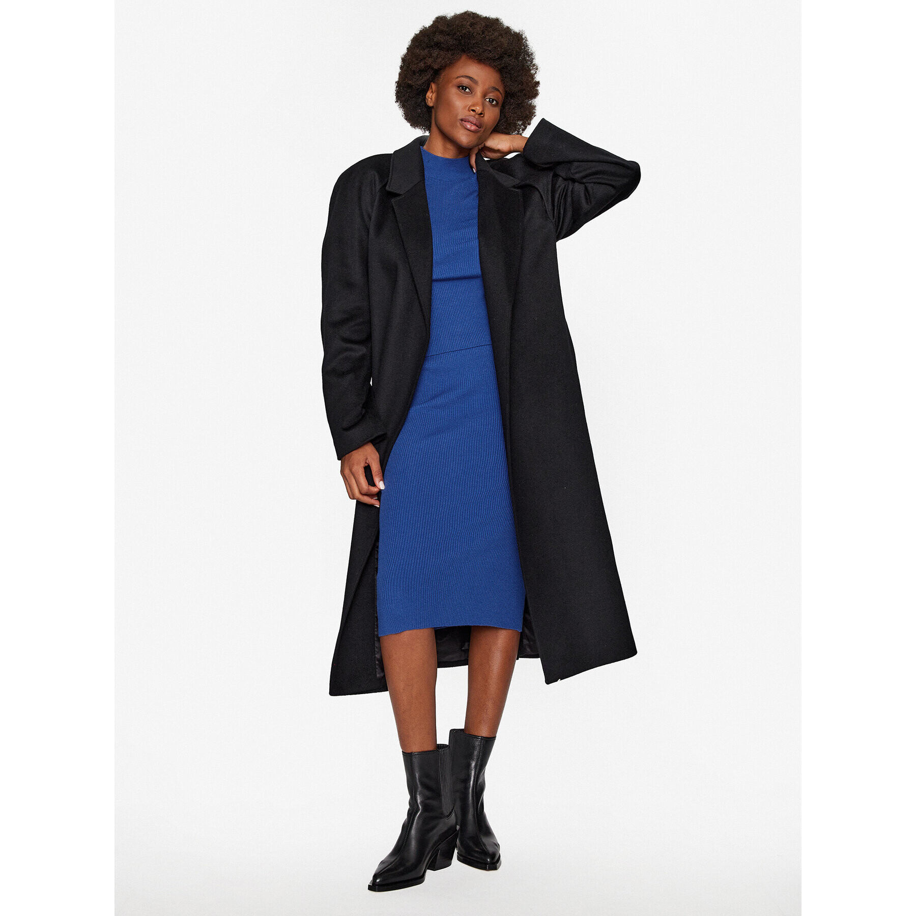 Vero Moda Пуловер 10290675 Син Slim Fit - Pepit.bg