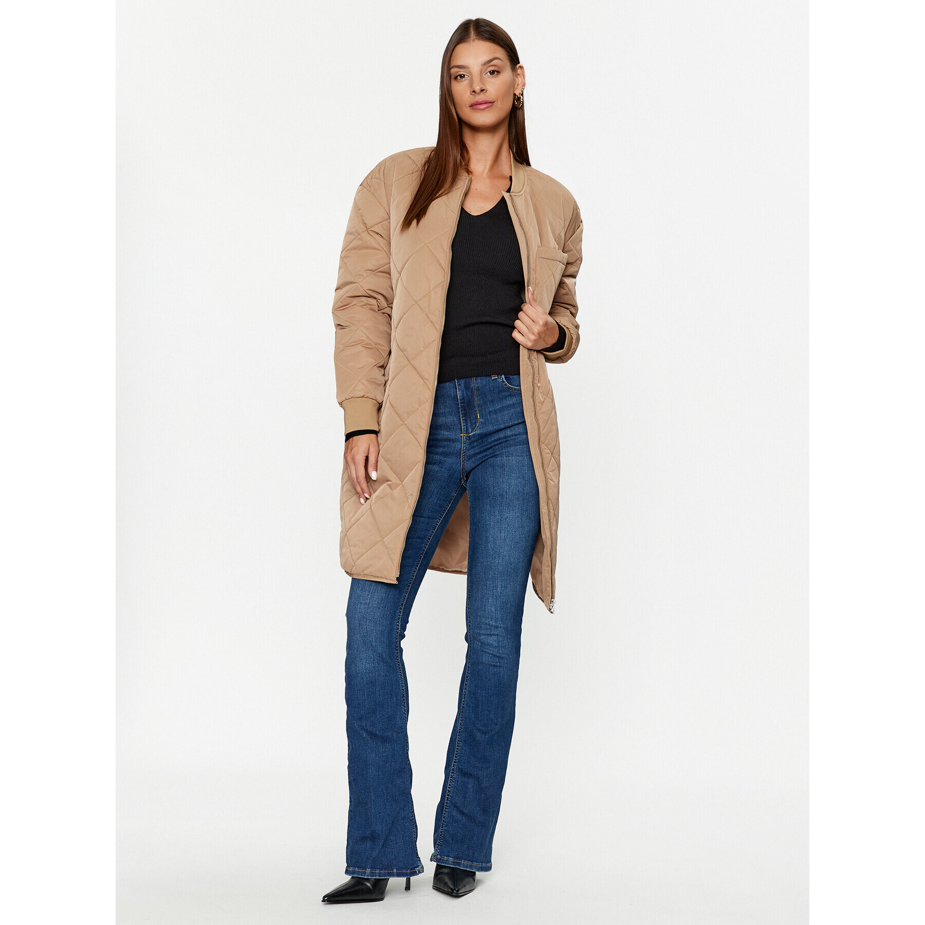 Vero Moda Пуловер 10291120 Черен Slim Fit - Pepit.bg