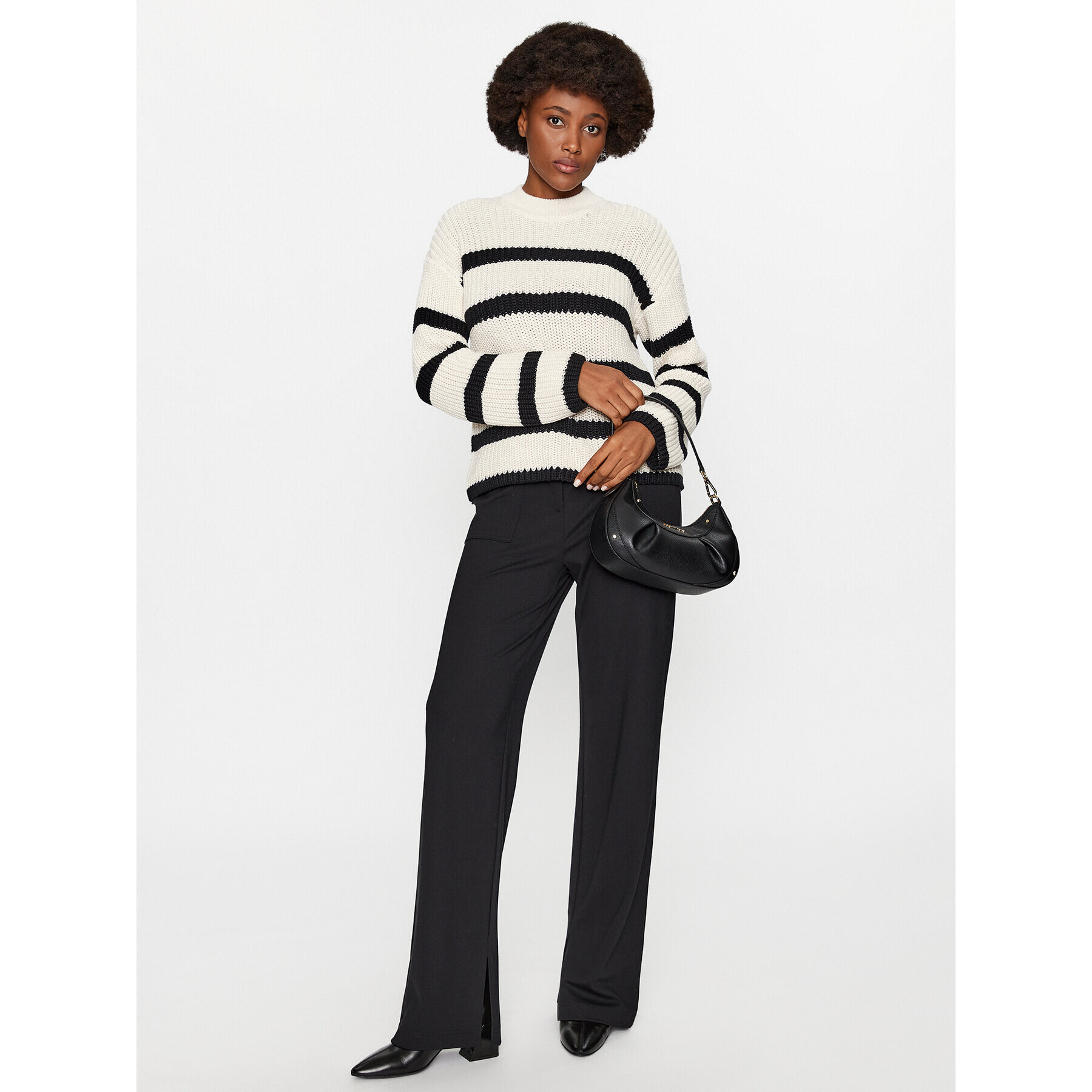 Vero Moda Пуловер 10293683 Бежов Regular Fit - Pepit.bg