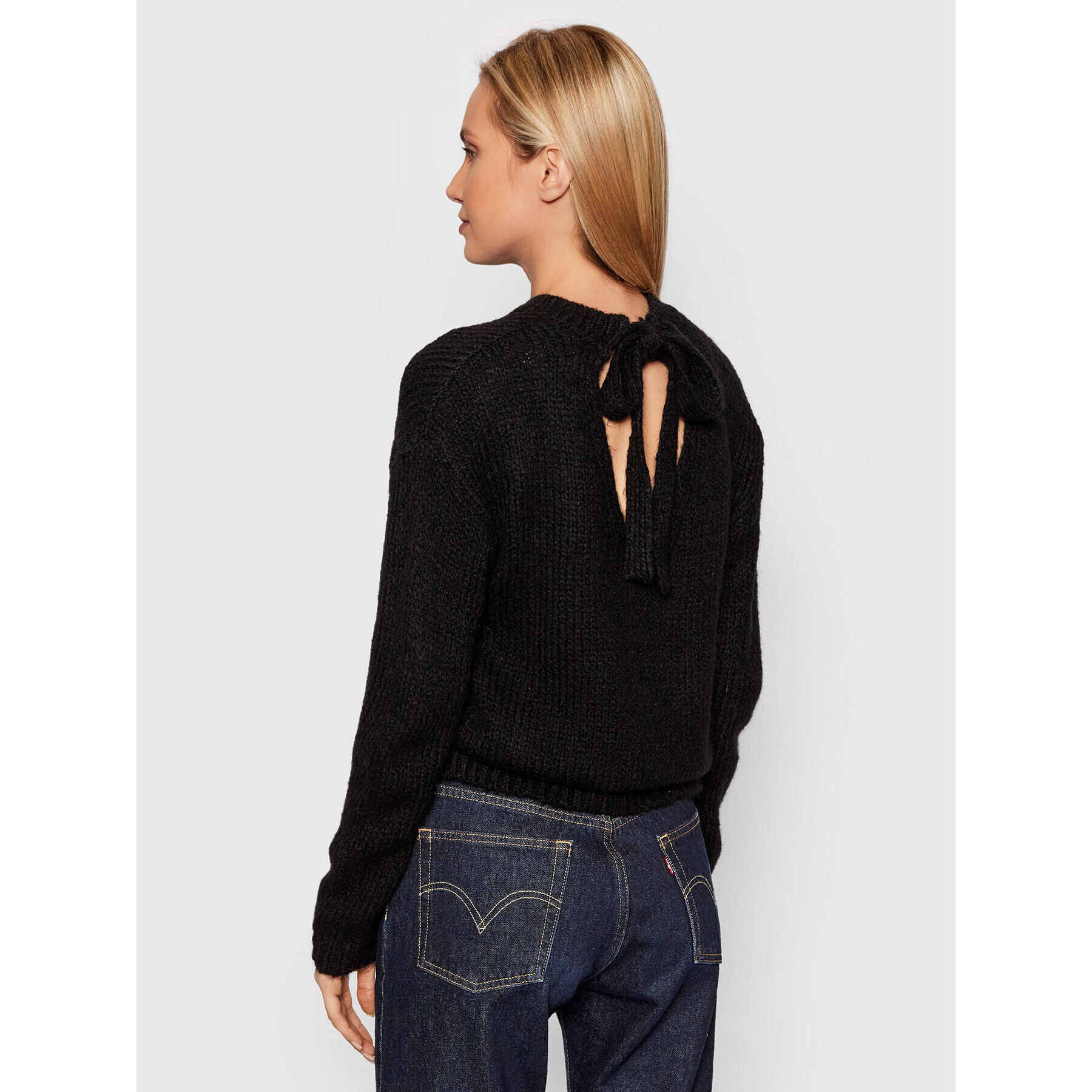 Vero Moda Пуловер Darya 10253226 Черен Regular Fit - Pepit.bg