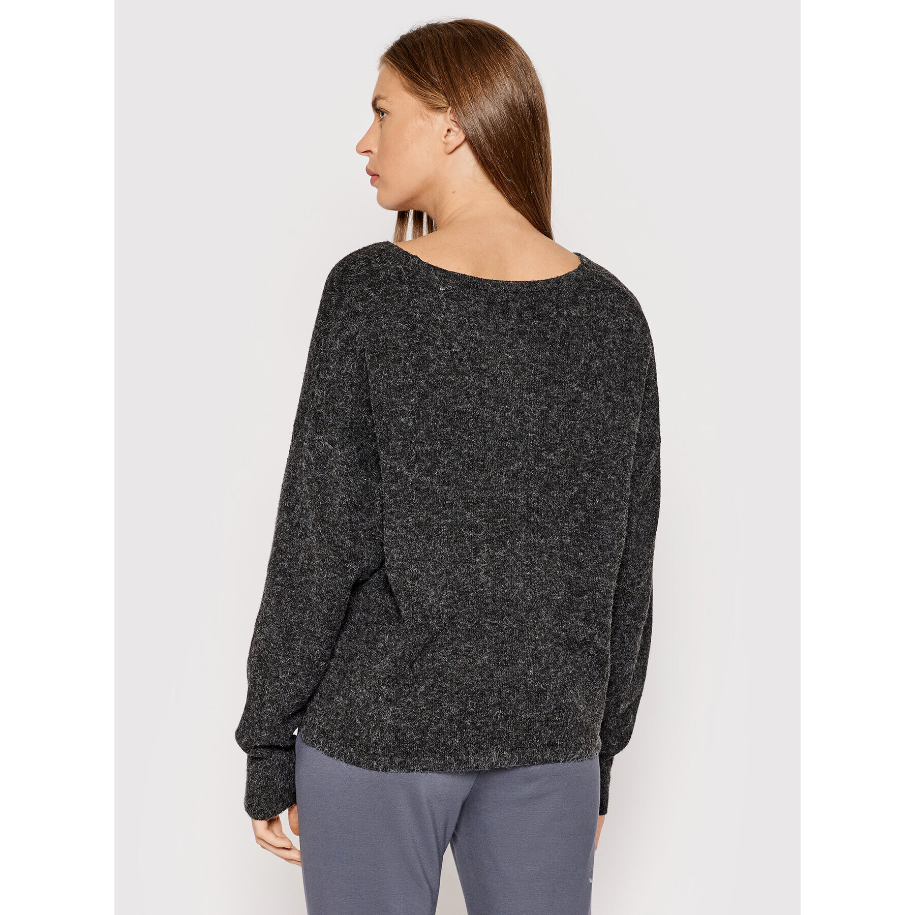 Vero Moda Пуловер Doffy 10252090 Черен Loose Fit - Pepit.bg