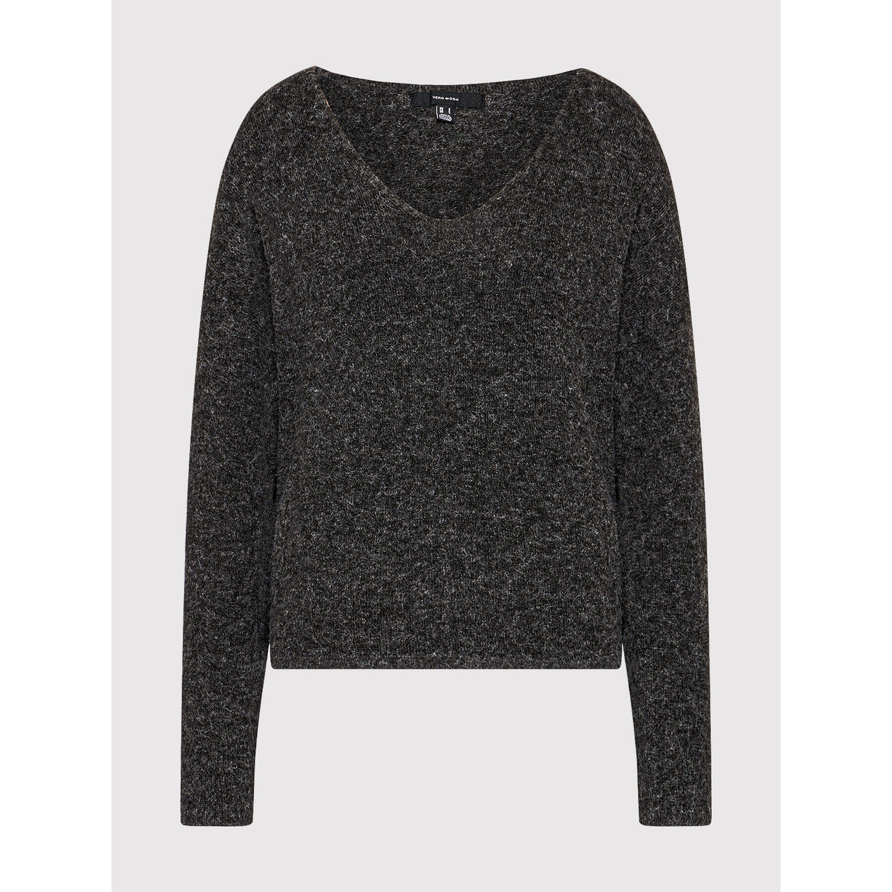 Vero Moda Пуловер Doffy 10252090 Черен Loose Fit - Pepit.bg