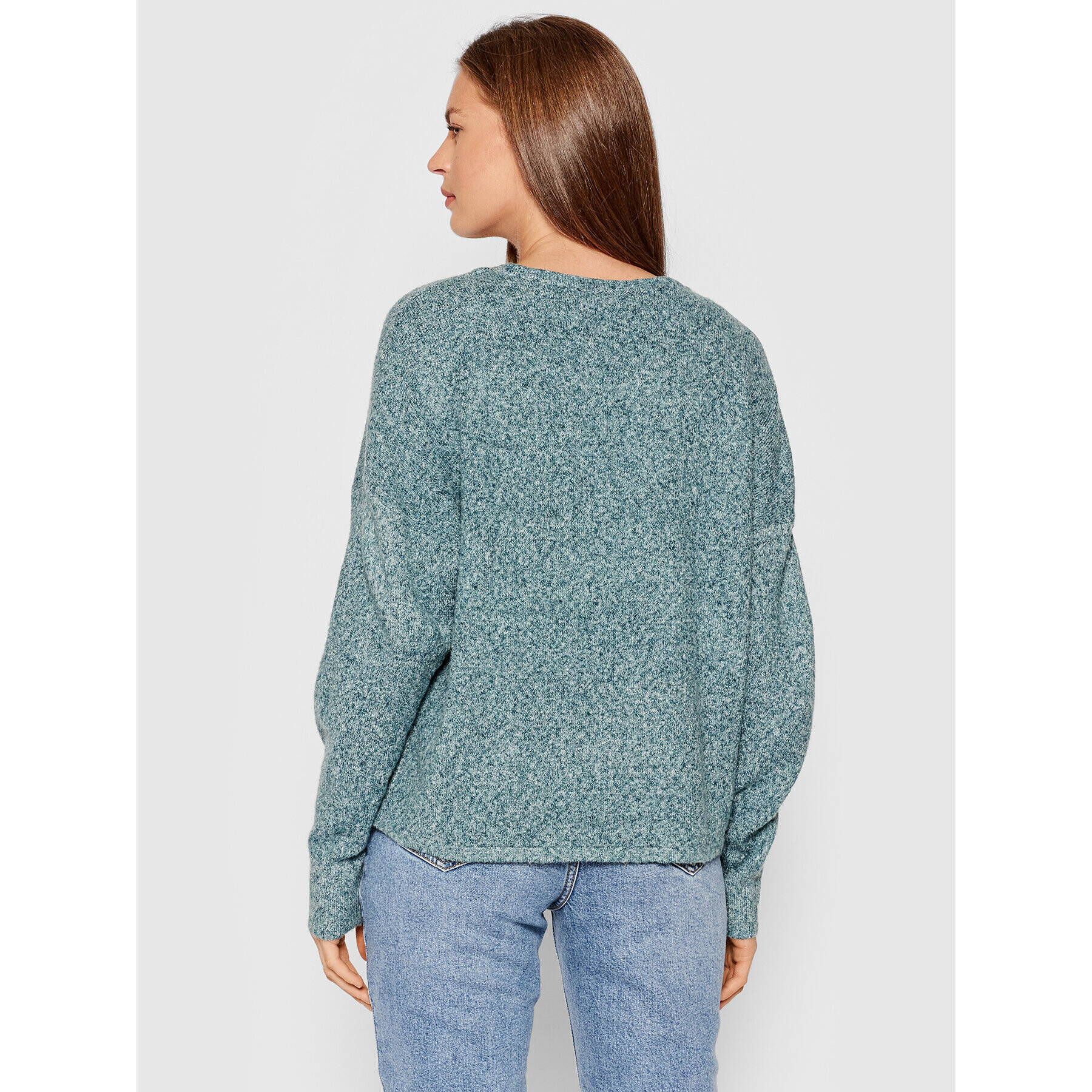 Vero Moda Пуловер Doffy 10252090 Зелен Loose Fit - Pepit.bg