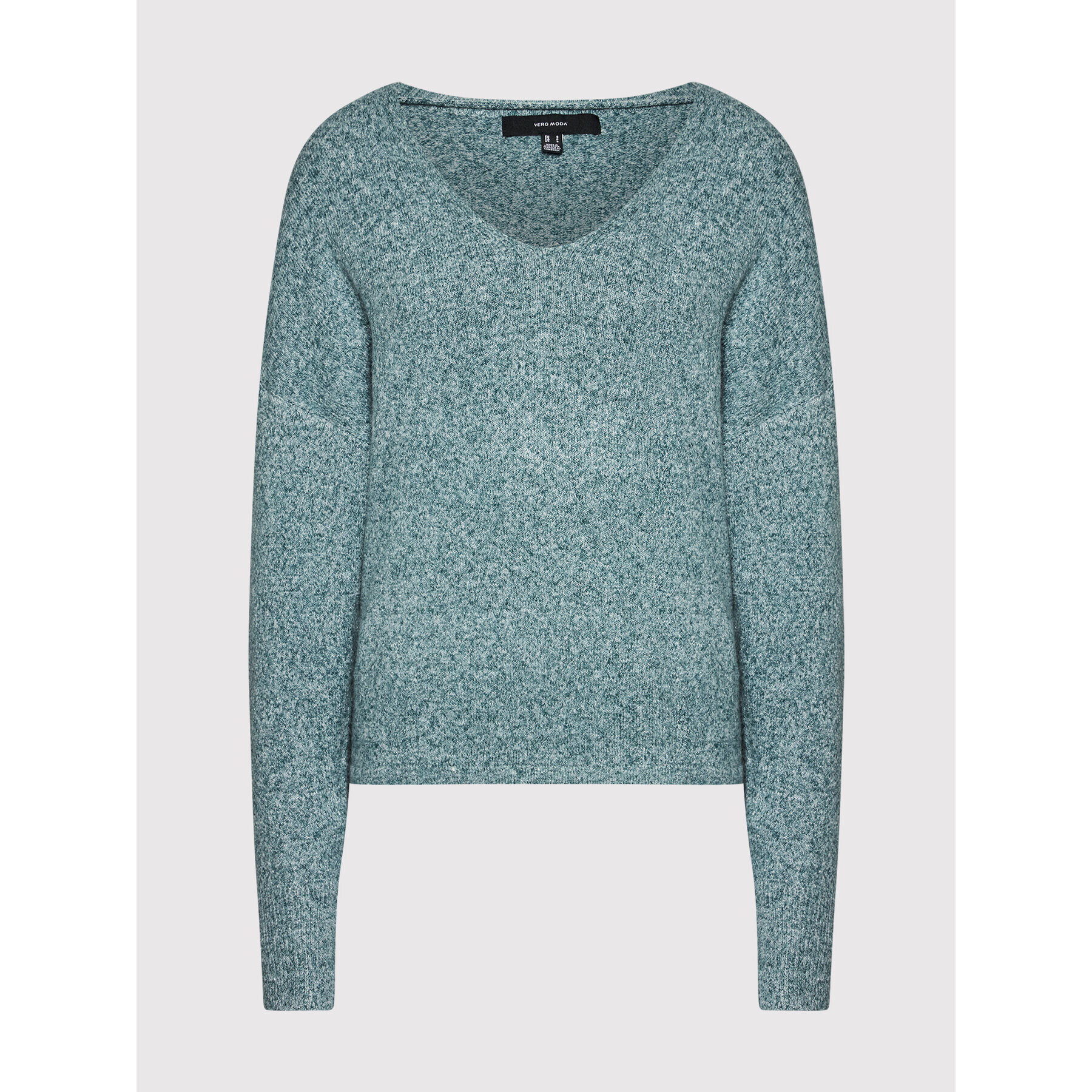 Vero Moda Пуловер Doffy 10252090 Зелен Loose Fit - Pepit.bg