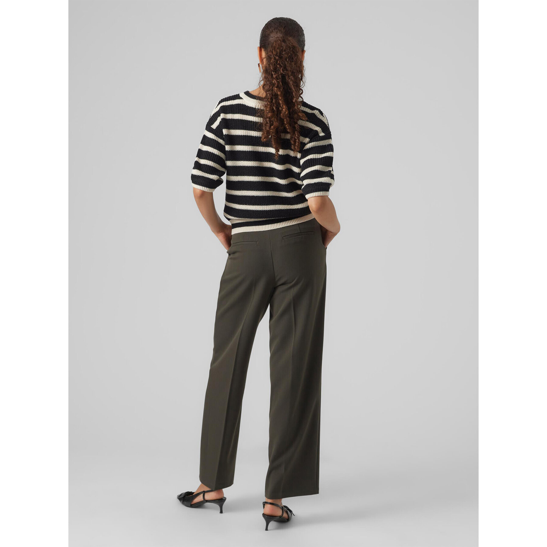 Vero Moda Пуловер Fabulous 10297808 Черен Regular Fit - Pepit.bg