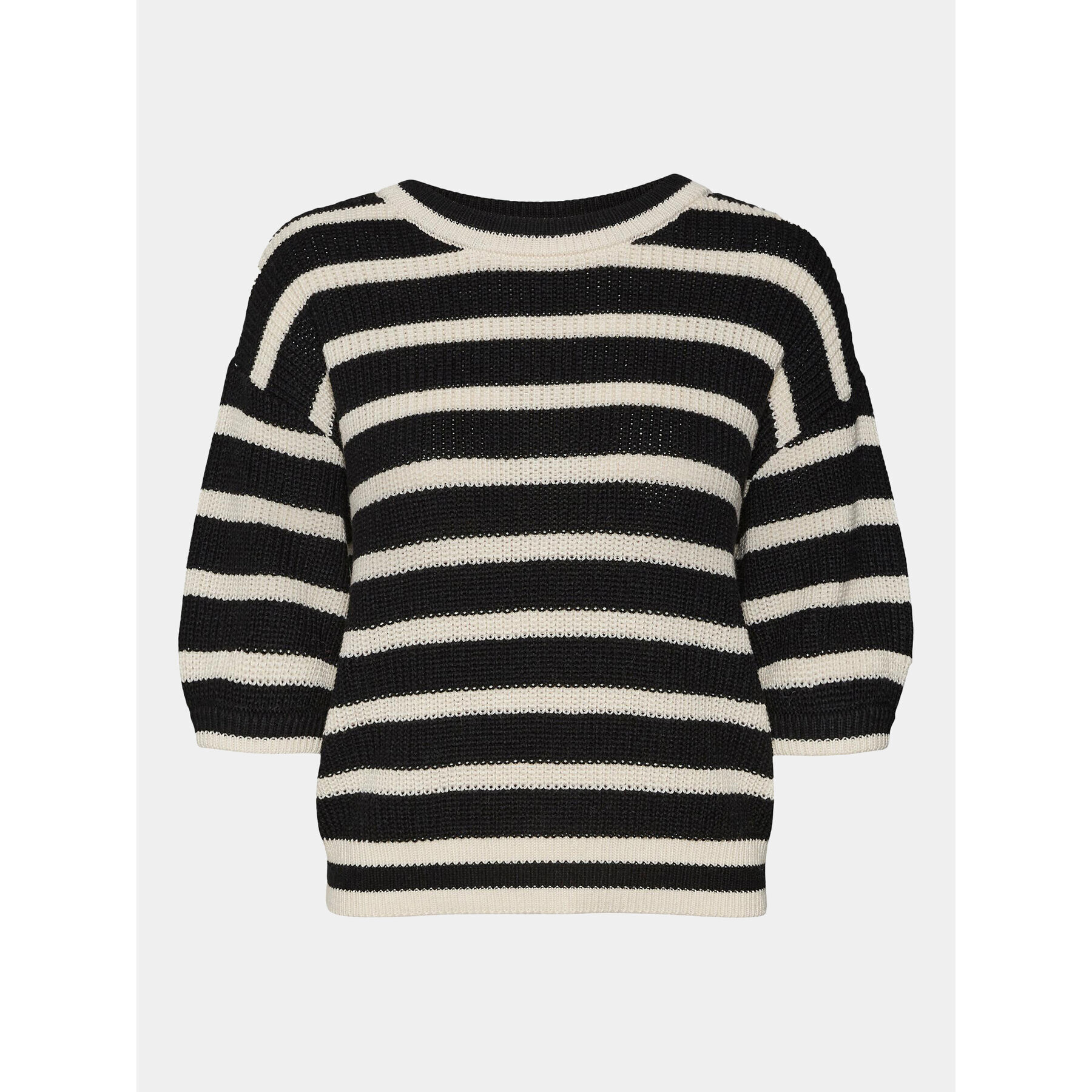 Vero Moda Пуловер Fabulous 10297808 Черен Regular Fit - Pepit.bg