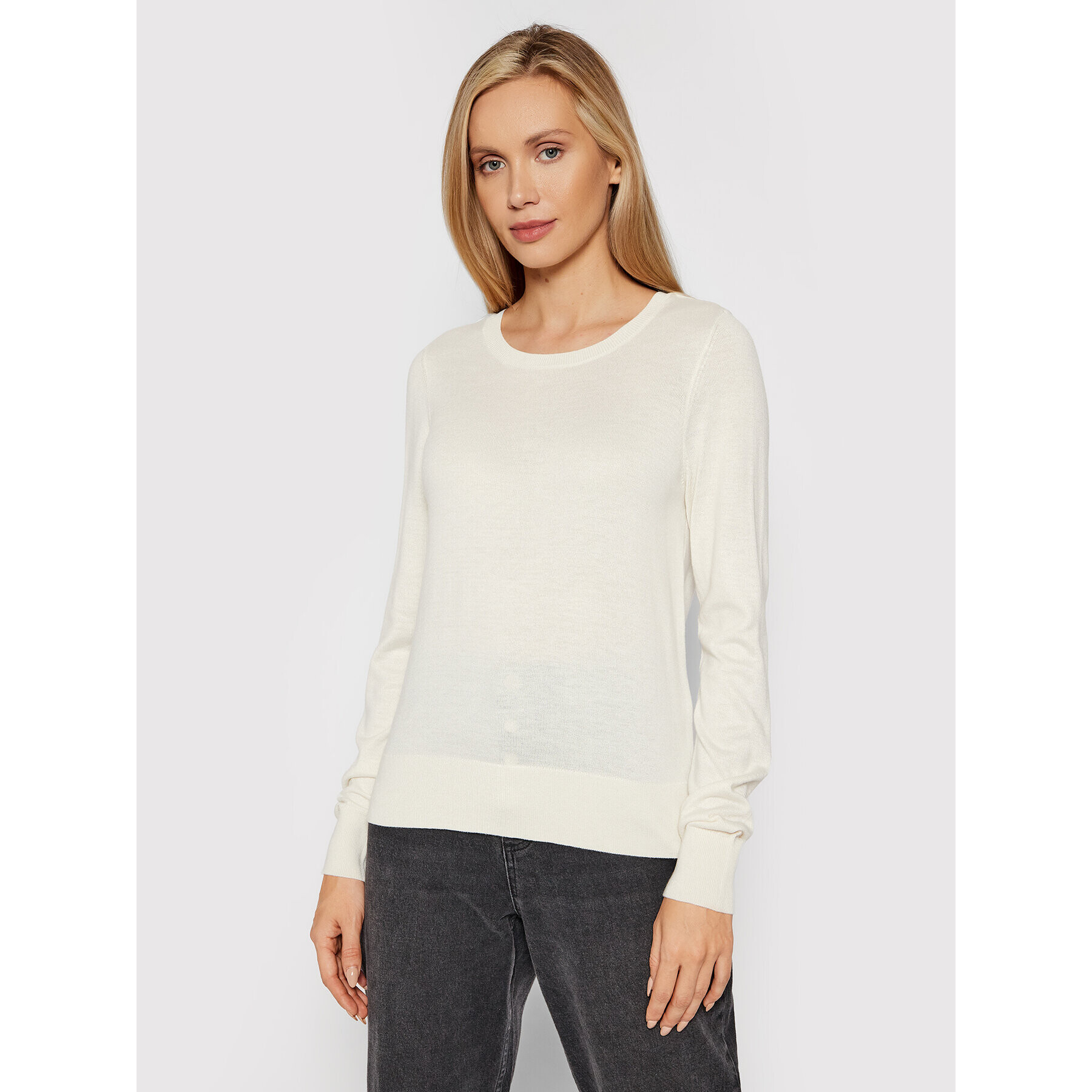 Vero Moda Пуловер Felicity 10231475 Бежов Regular Fit - Pepit.bg