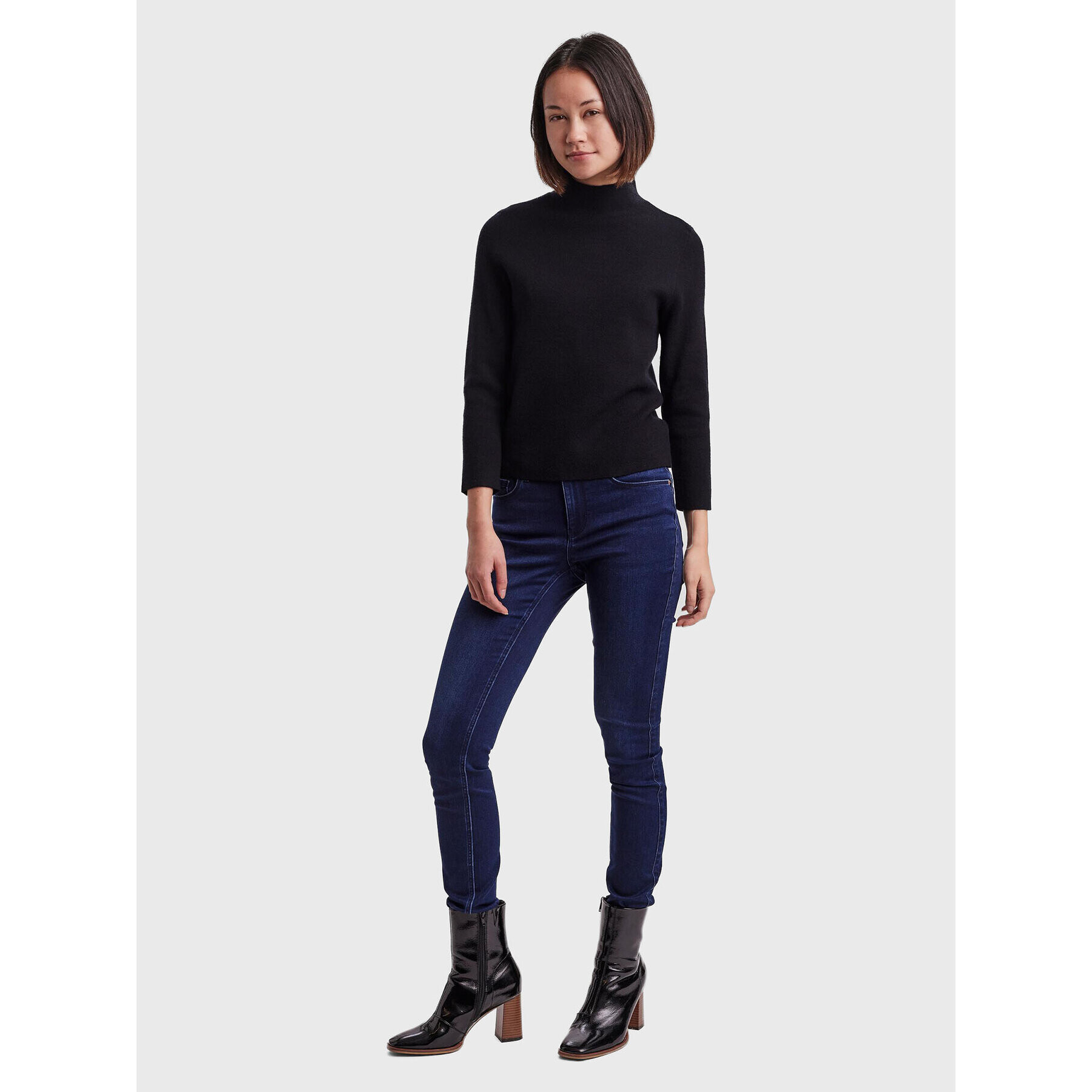 Vero Moda Пуловер Gold 10257153 Черен Regular Fit - Pepit.bg