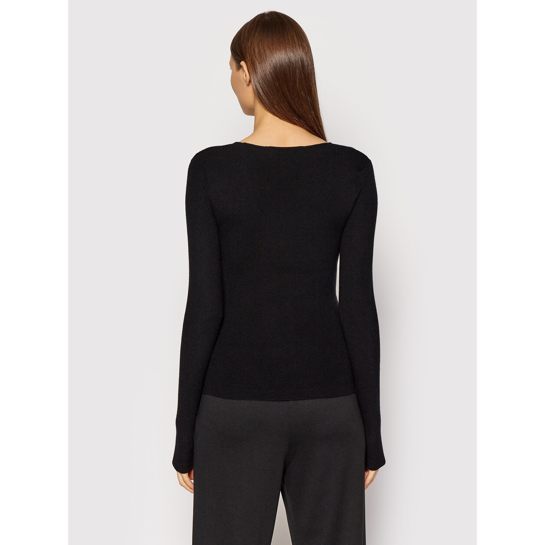 Vero Moda Пуловер Gold 10257155 Черен Regular Fit - Pepit.bg