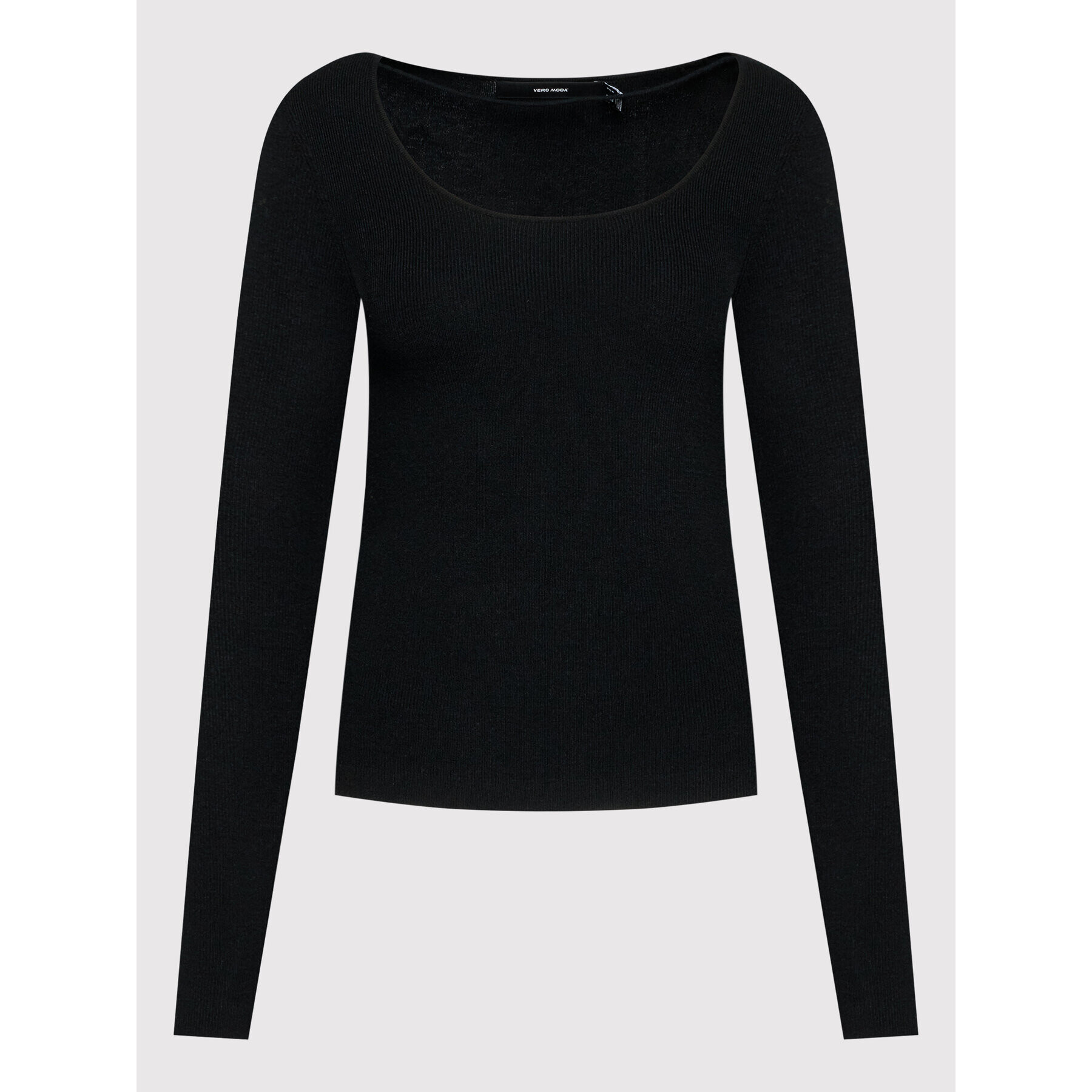Vero Moda Пуловер Gold 10257155 Черен Regular Fit - Pepit.bg