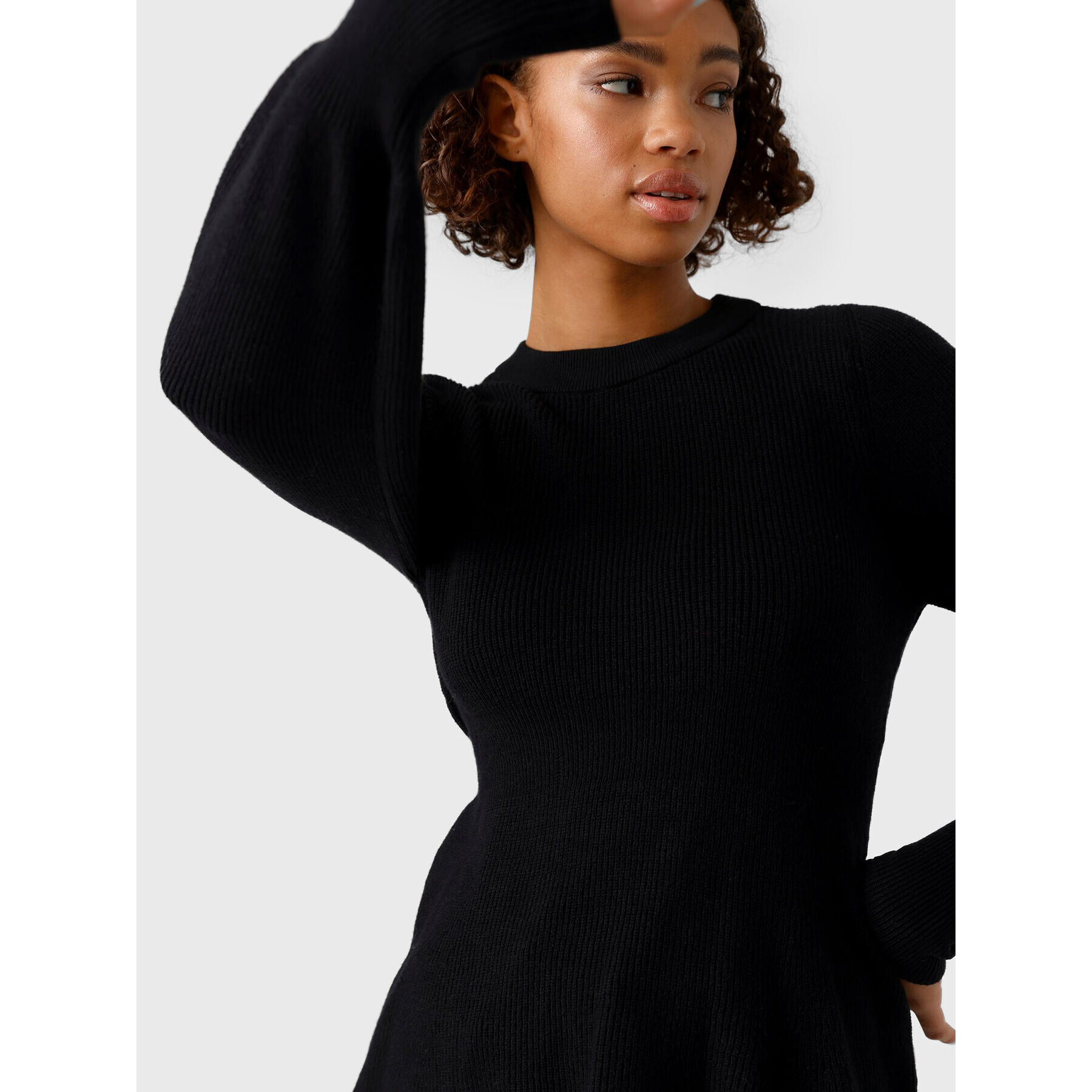 Vero Moda Пуловер Holly 10268921 Черен Regular Fit - Pepit.bg