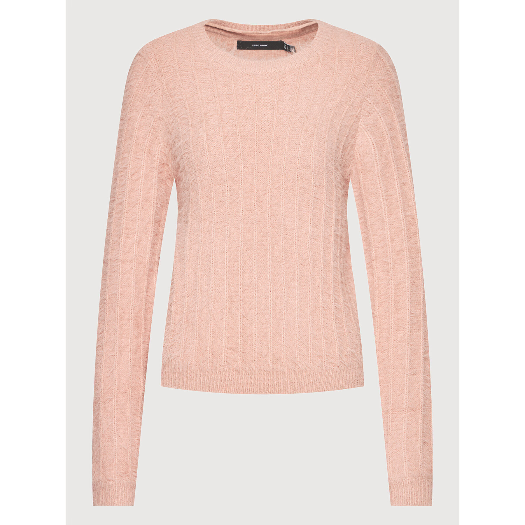 Vero Moda Пуловер Lapoilu 10253129 Розов Regular Fit - Pepit.bg