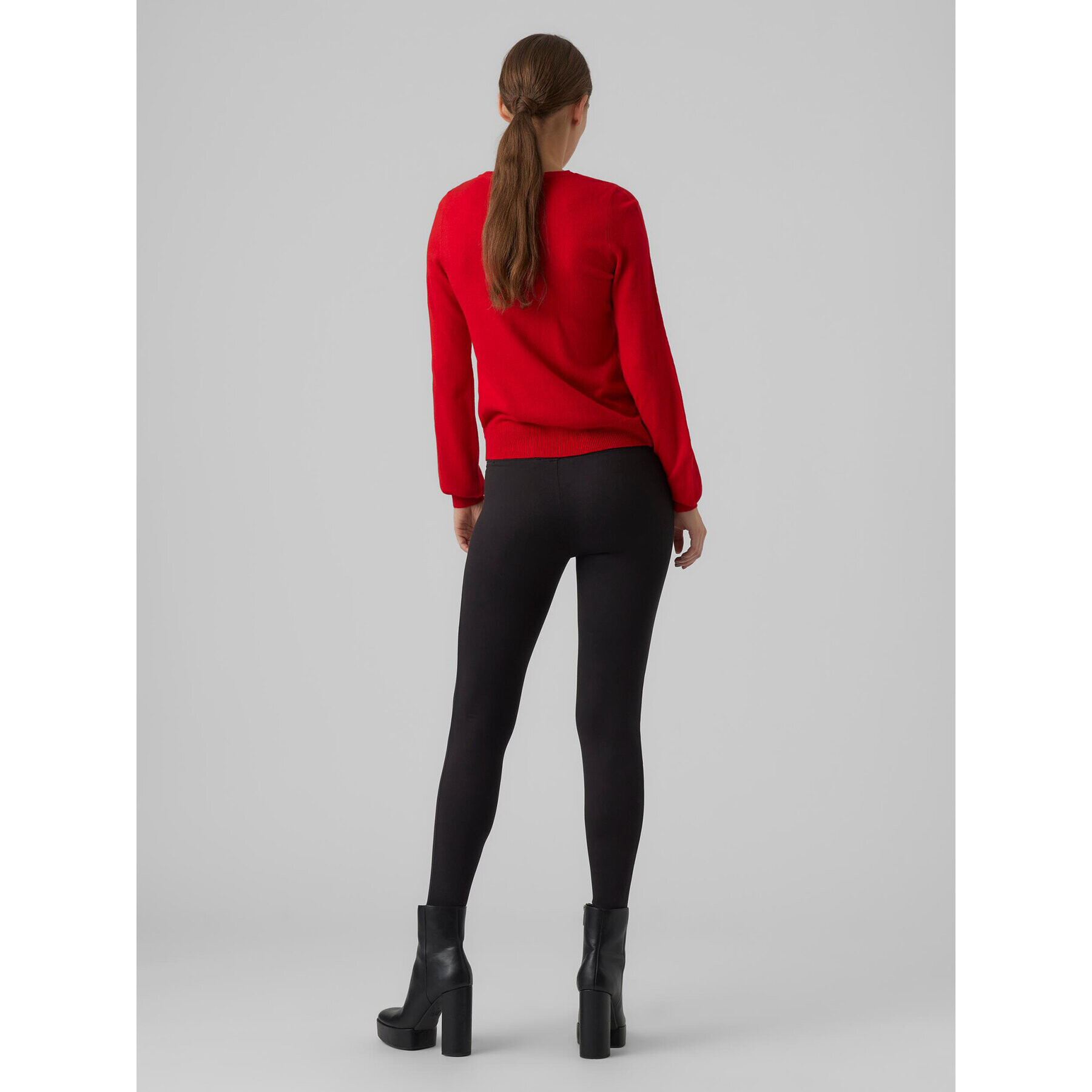 Vero Moda Пуловер Merryxmas 10272463 Червен Regular Fit - Pepit.bg