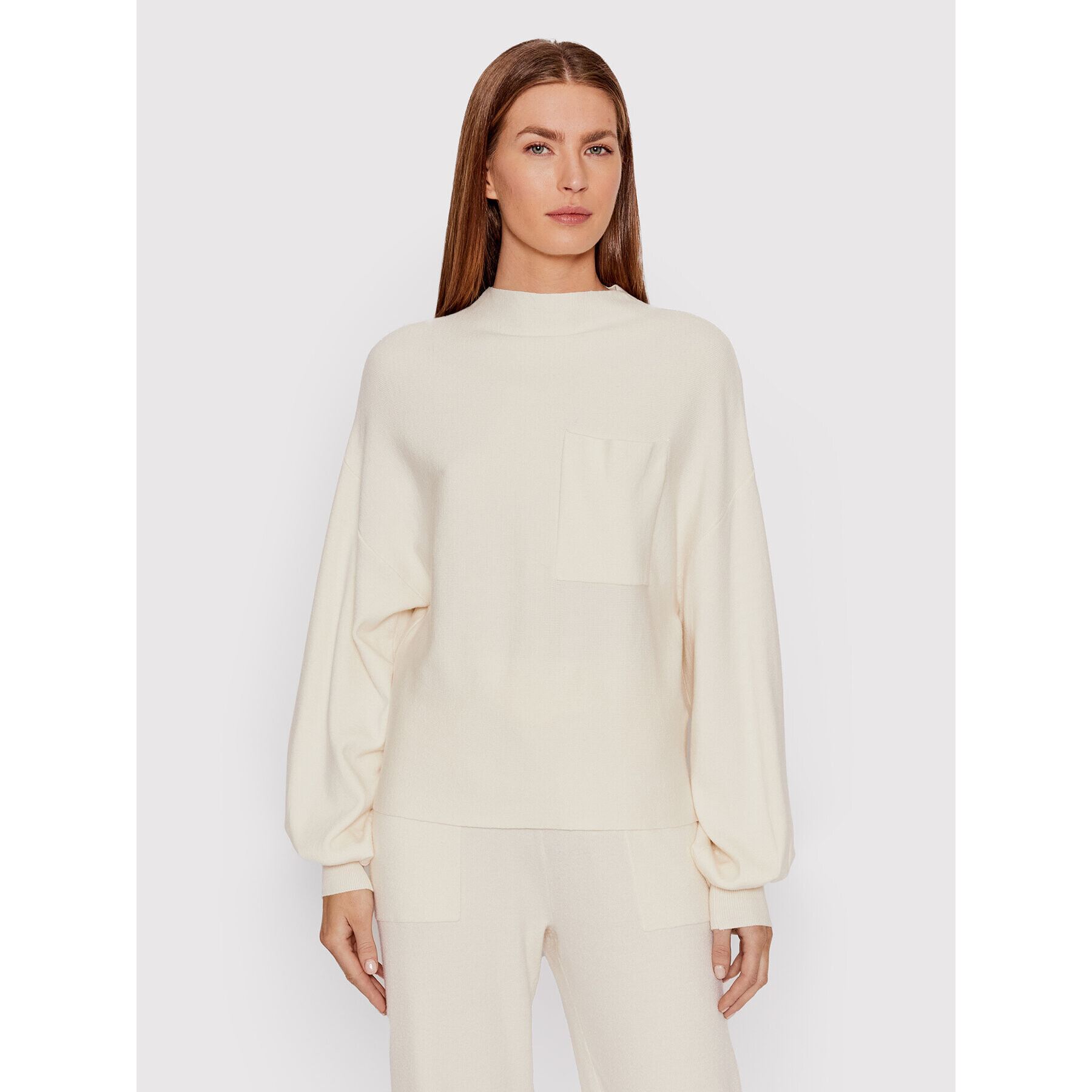Vero Moda Пуловер Nancy 10260585 Бежов Regular Fit - Pepit.bg