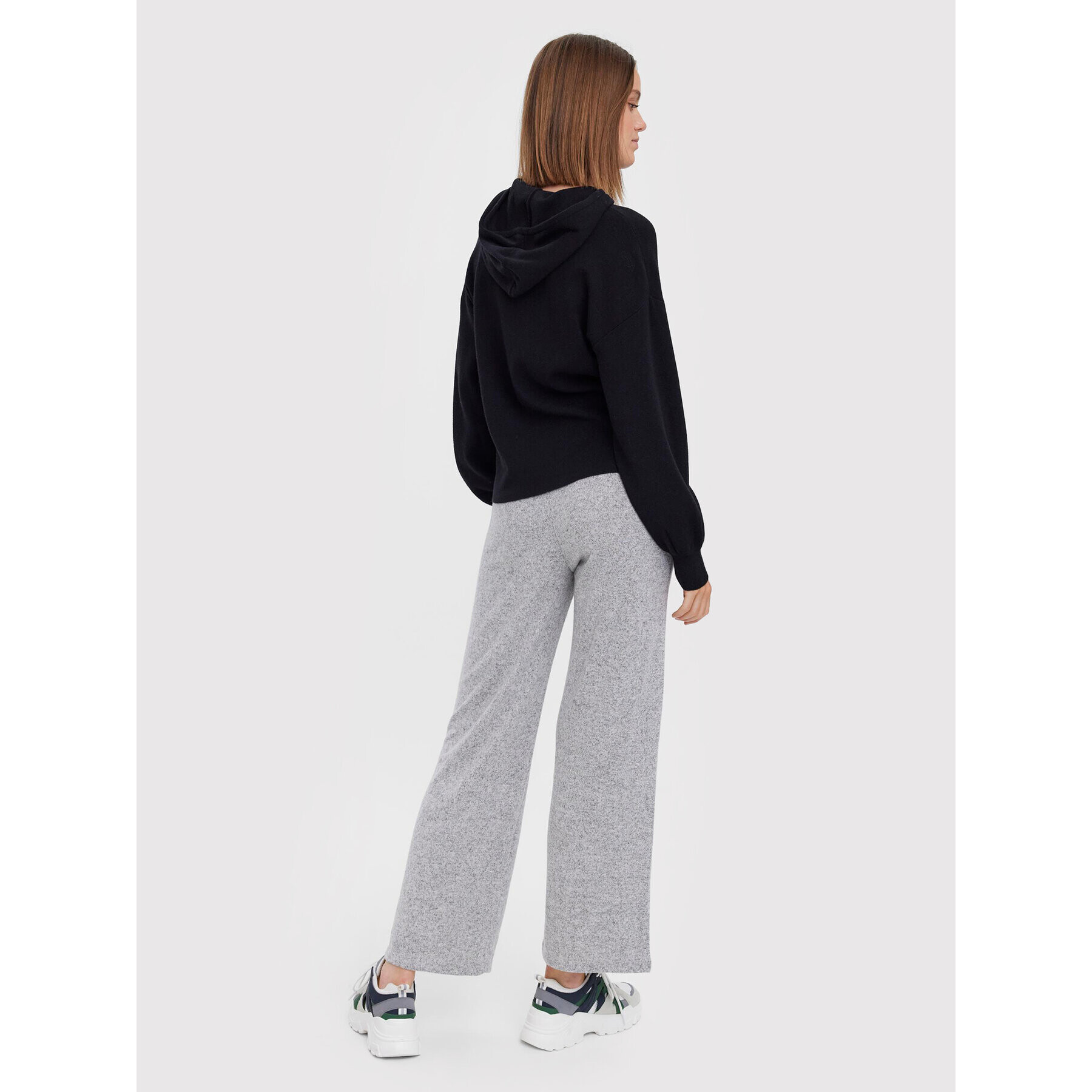 Vero Moda Пуловер Nancy 10269236 Черен Relaxed Fit - Pepit.bg
