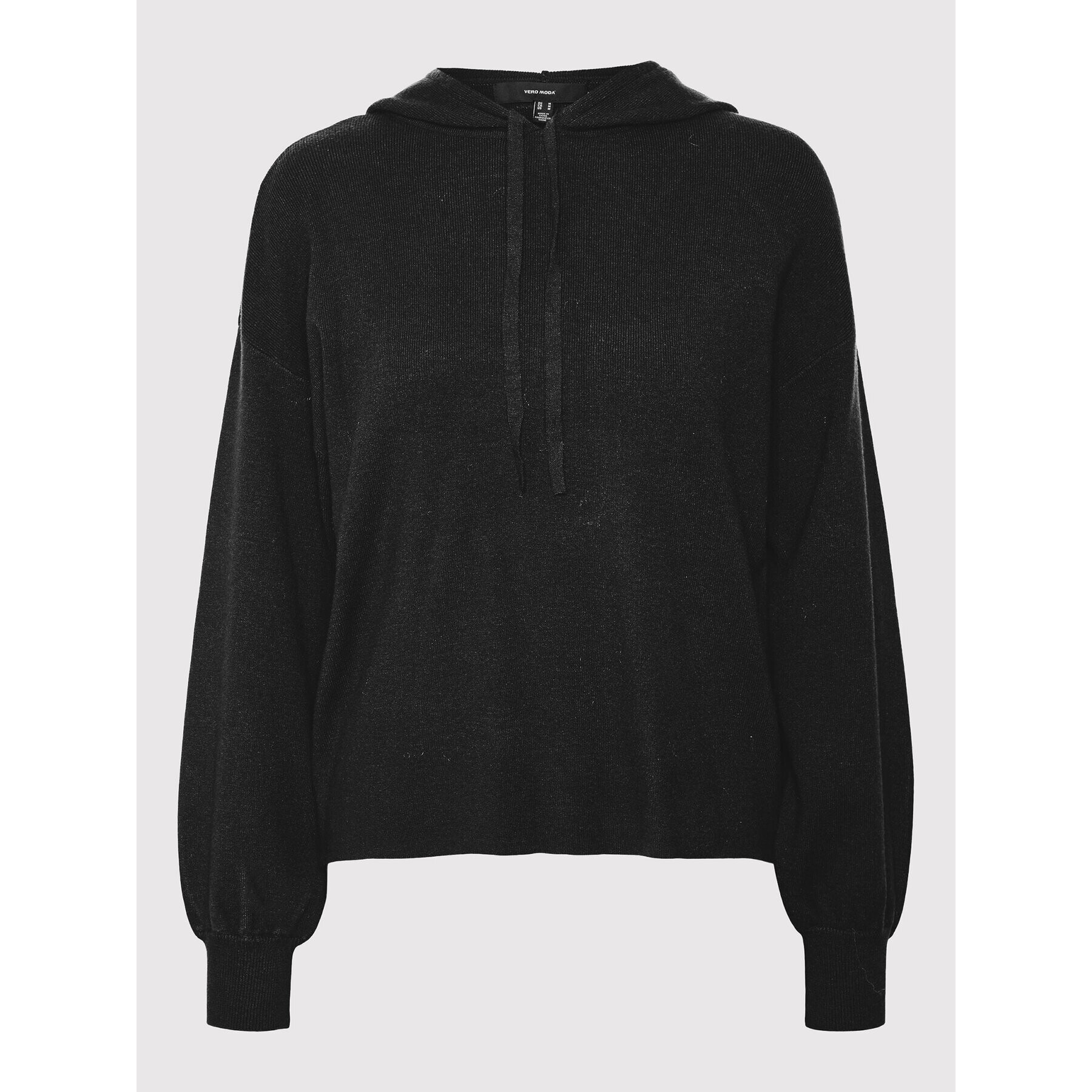 Vero Moda Пуловер Nancy 10269236 Черен Relaxed Fit - Pepit.bg