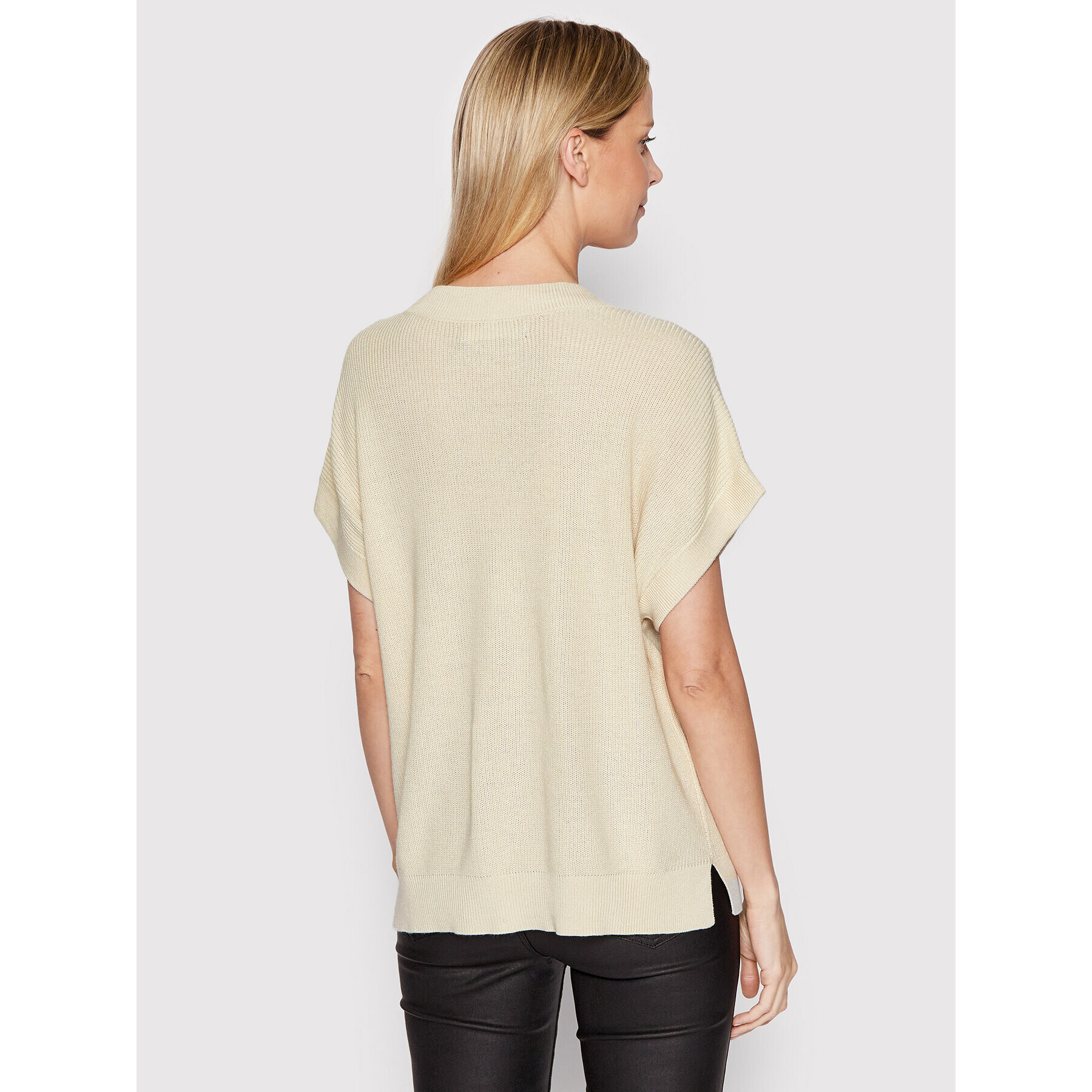 Vero Moda Пуловер New Lex Sun 10261277 Бежов Regular Fit - Pepit.bg