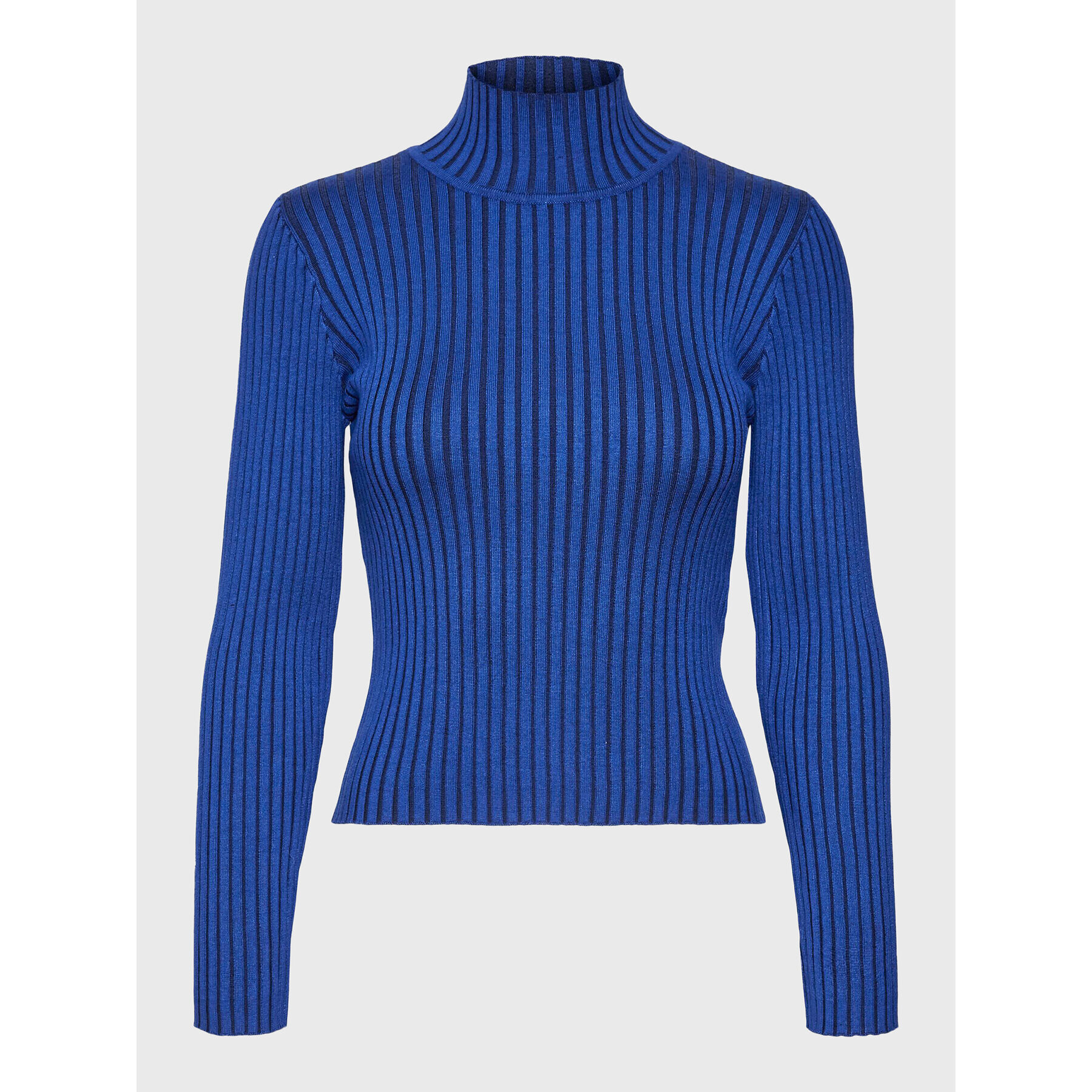 Vero Moda Пуловер Willow 10271000 Тъмносин Slim Fit - Pepit.bg