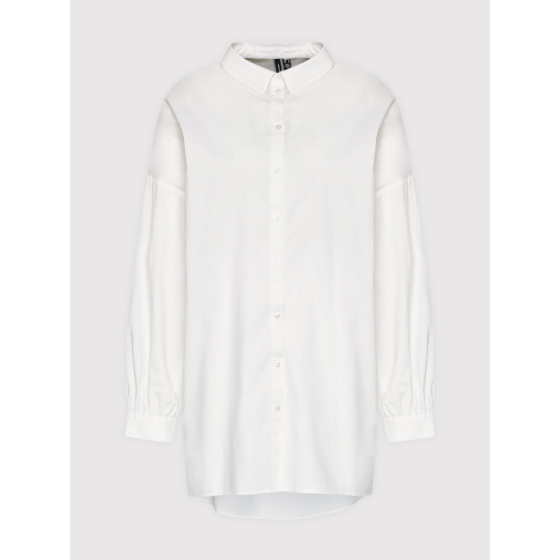 Vero Moda Риза Bina 10250576 Бял Oversize - Pepit.bg