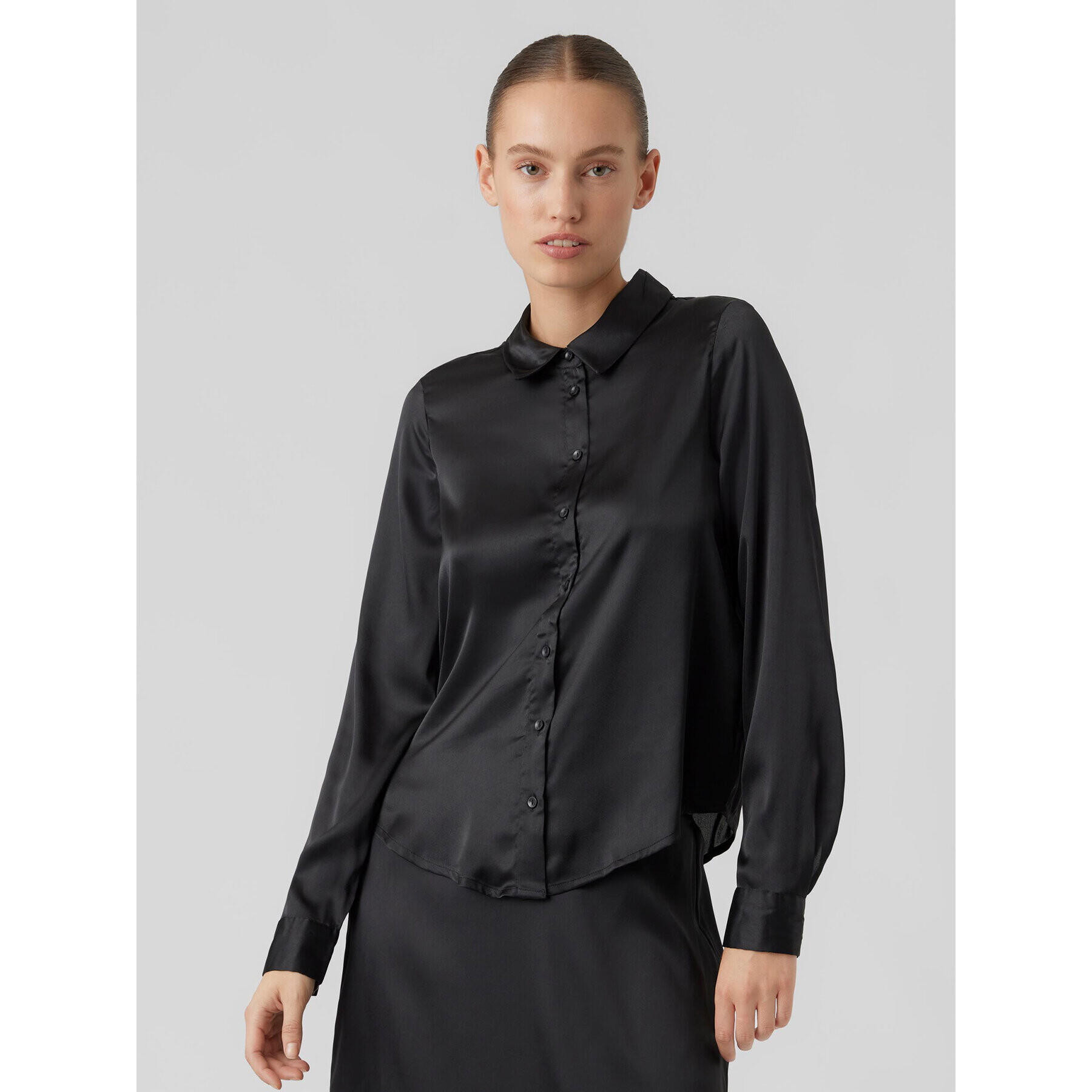 Vero Moda Риза Noa 10274395 Черен Regular Fit - Pepit.bg