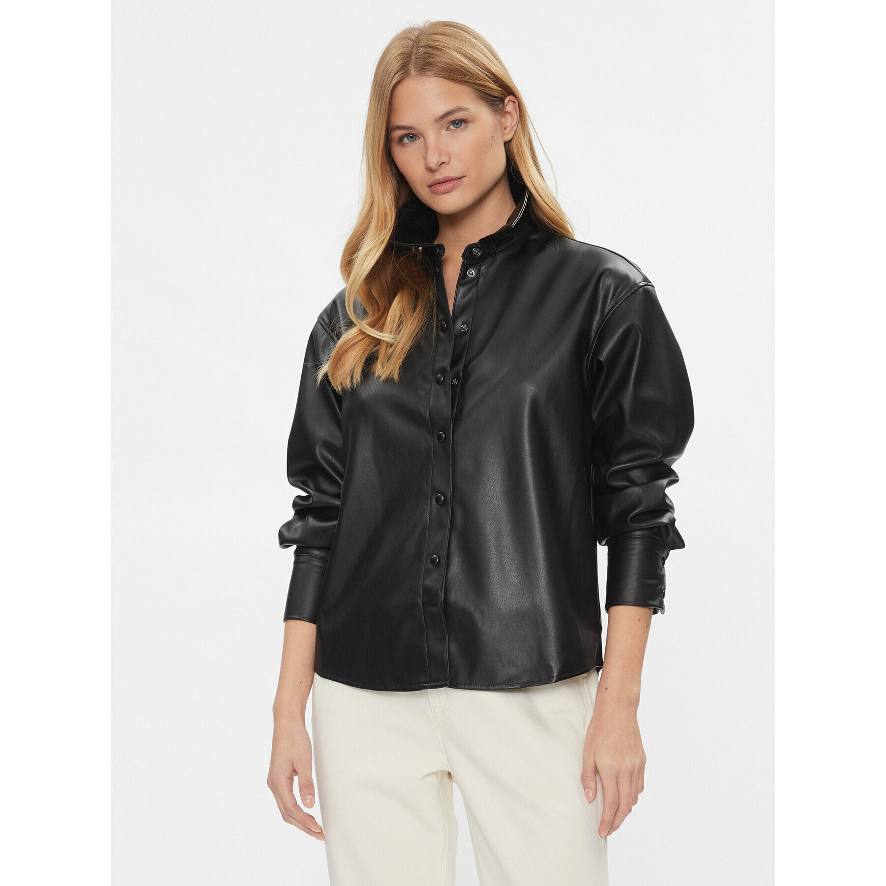 Vero Moda Риза Sof 10300009 Черен Regular Fit - Pepit.bg