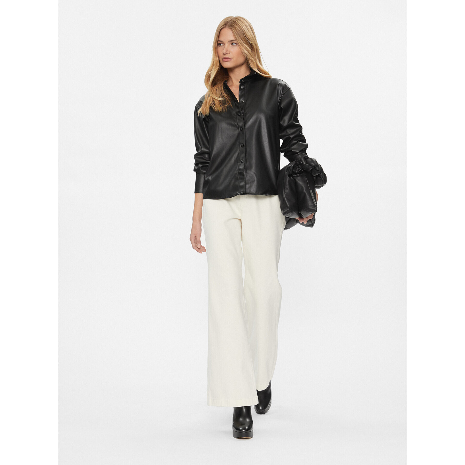 Vero Moda Риза Sof 10300009 Черен Regular Fit - Pepit.bg