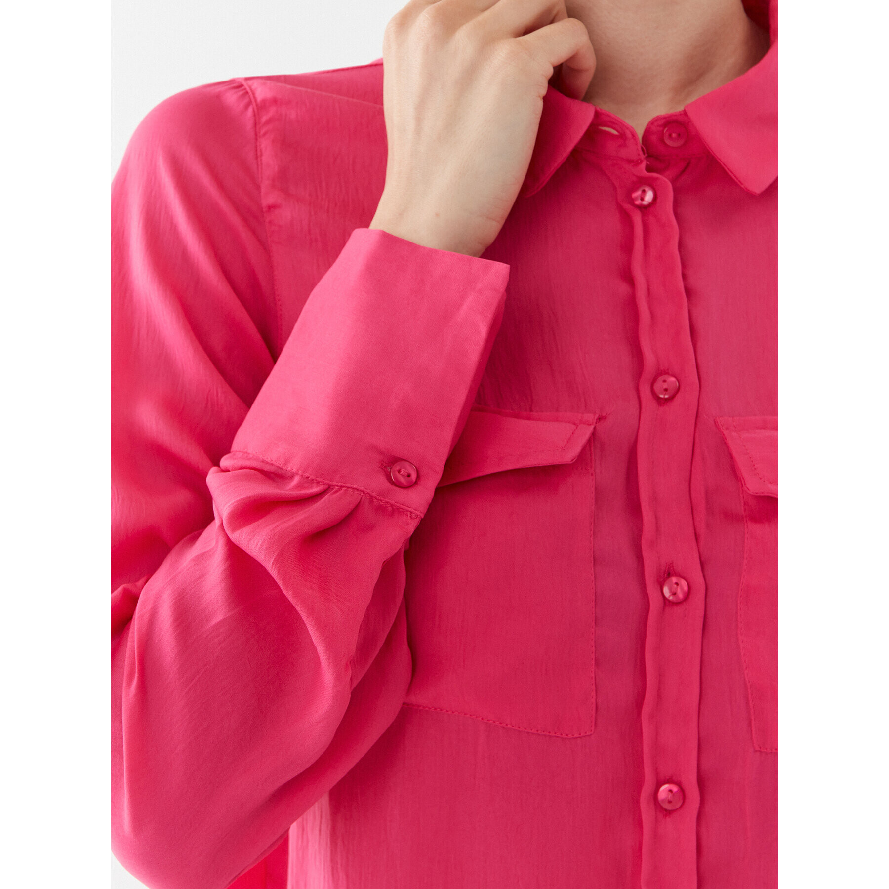 Vero Moda Риза Sunny 10260627 Розов Regular Fit - Pepit.bg