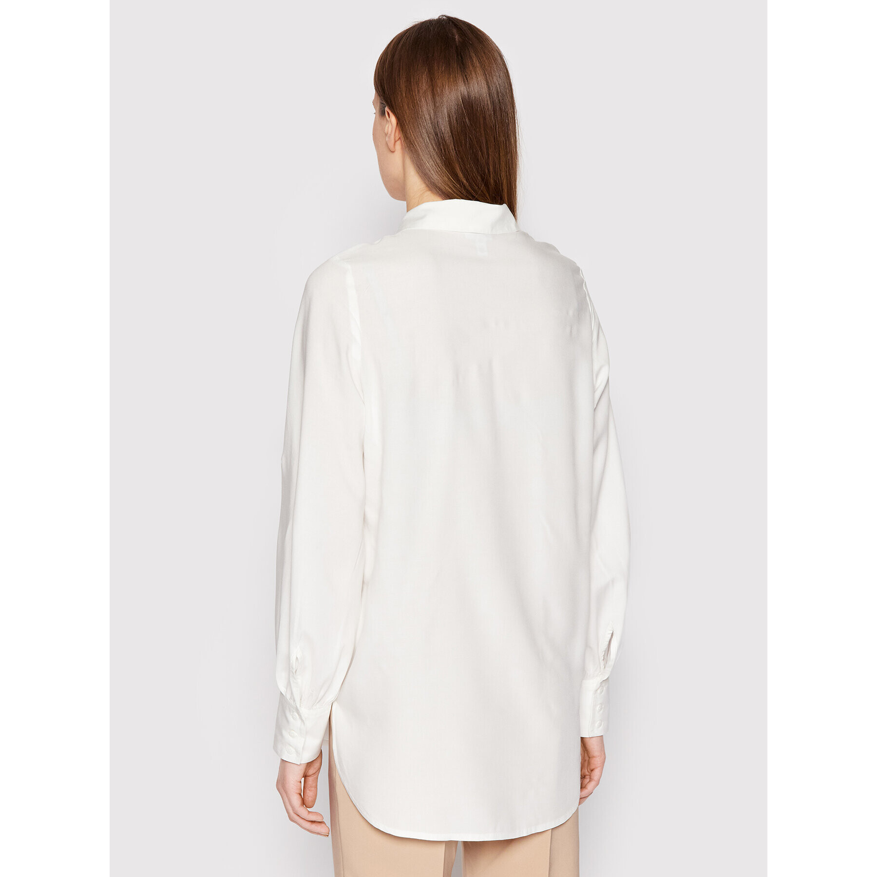 Vero Moda Риза Tonia 10263982 Бял Oversize - Pepit.bg