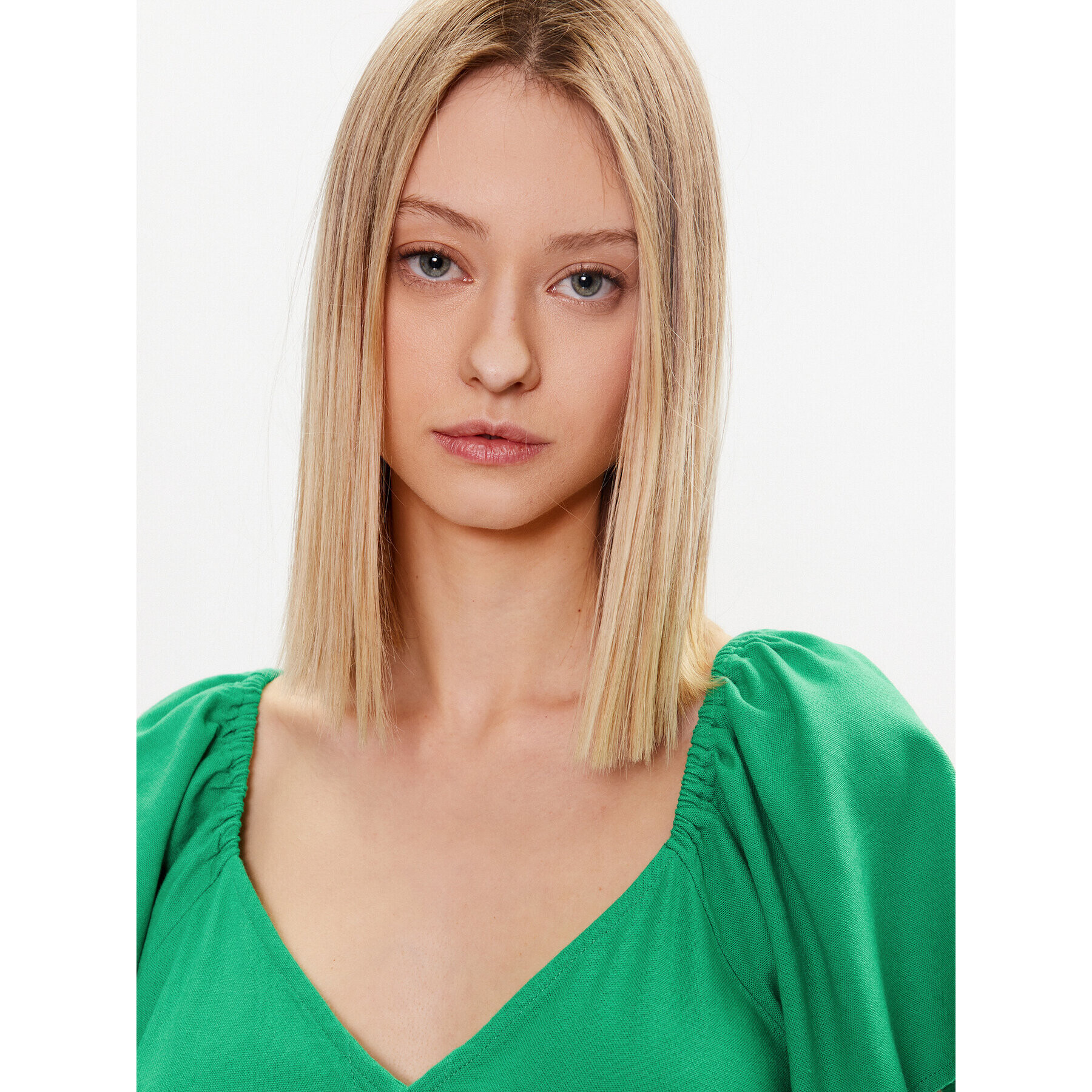 Vero Moda Ежедневна рокля Mymilo 10282500 Зелен Regular Fit - Pepit.bg