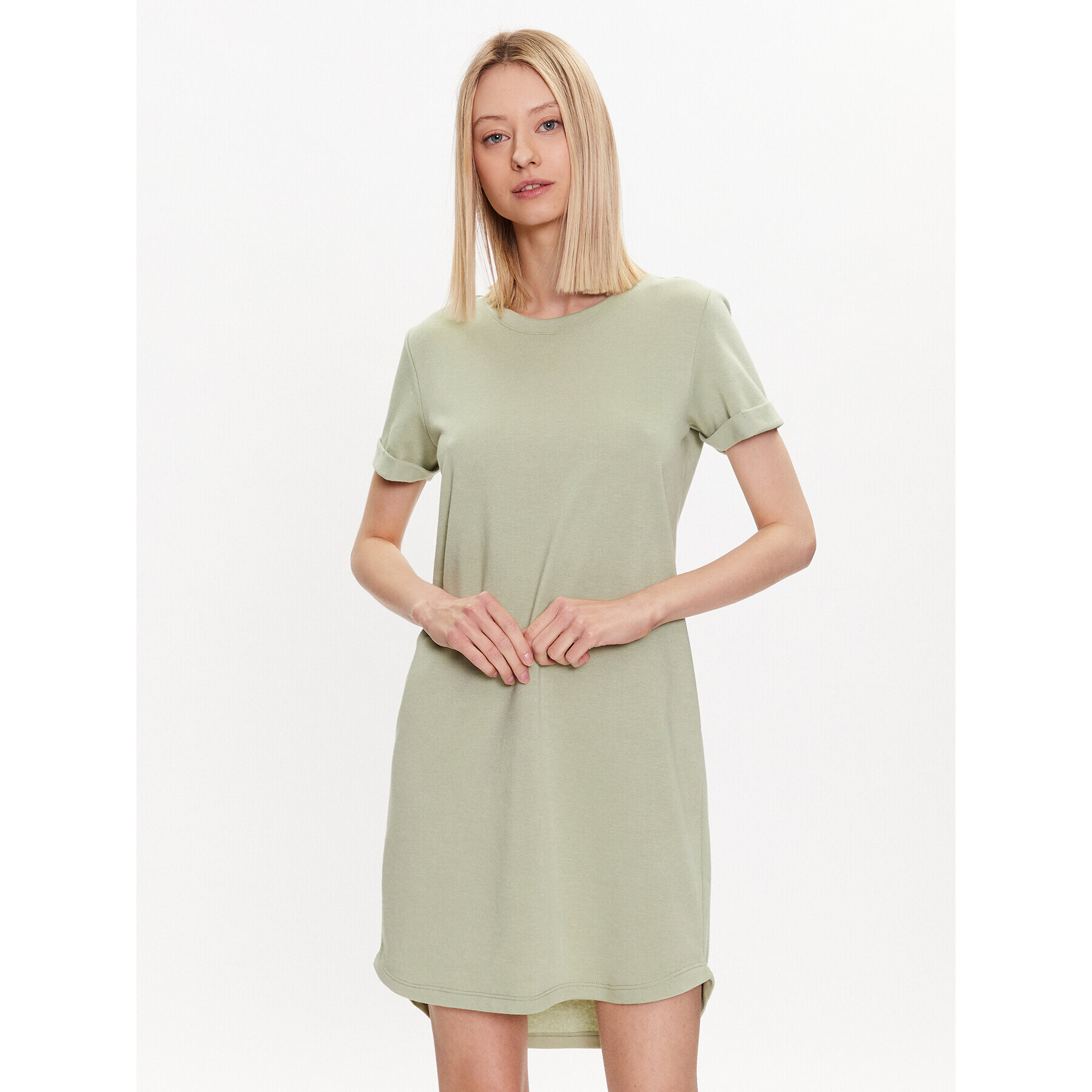 Vero Moda Рокля Sasha Milla 10272936 Зелен Regular Fit - Pepit.bg