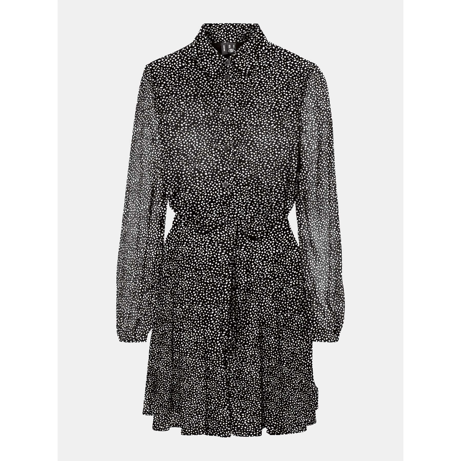 Vero Moda Рокля тип риза 10299195 Черен Regular Fit - Pepit.bg